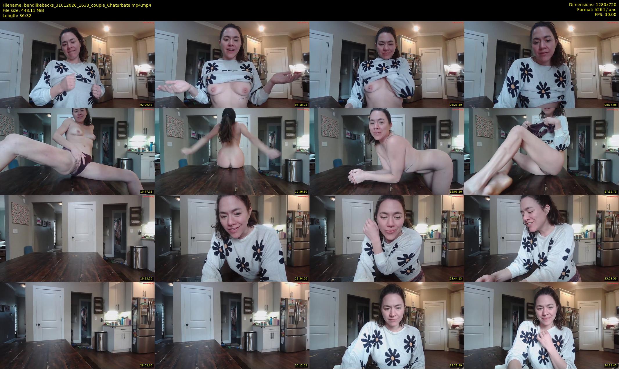 bendlikebecks — 37 minute Chaturbate female cam show recording, 720p, Jan 31, 2026