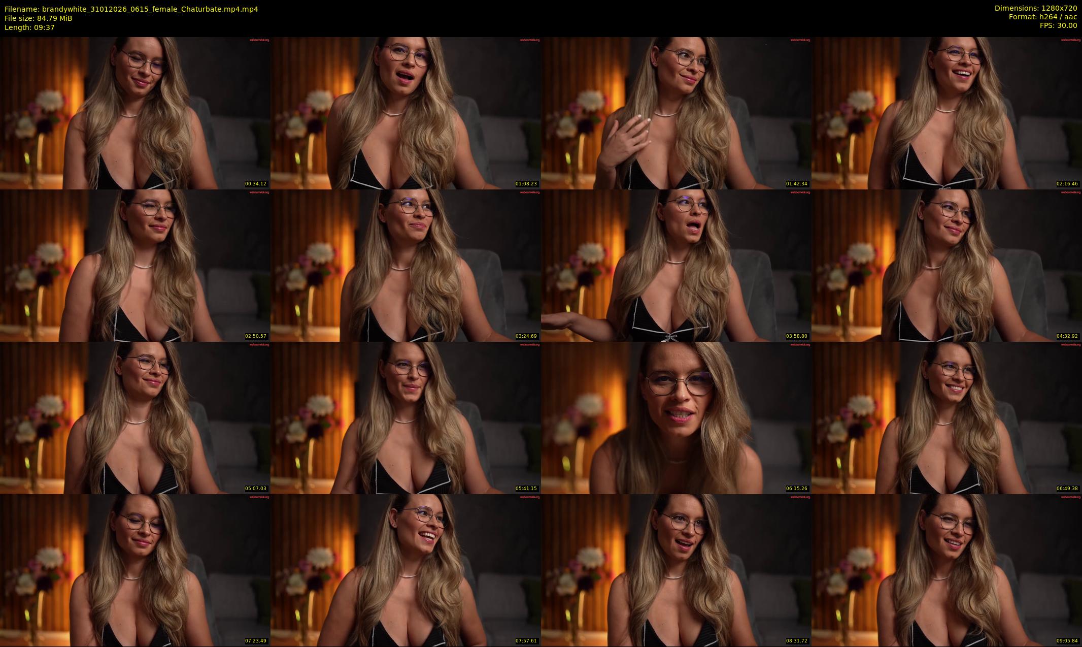 brandywhite — 10 minute Chaturbate female cam show recording, 720p, Jan 31, 2026