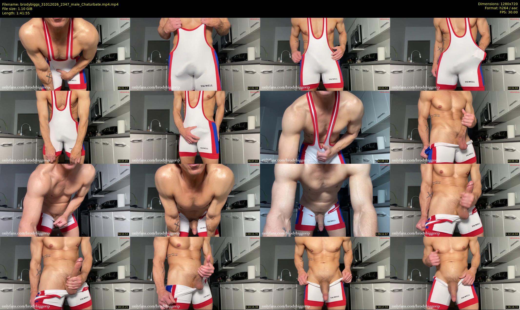 brodybiggs — 102 minute Chaturbate male cam show recording, 720p, Jan 31, 2026