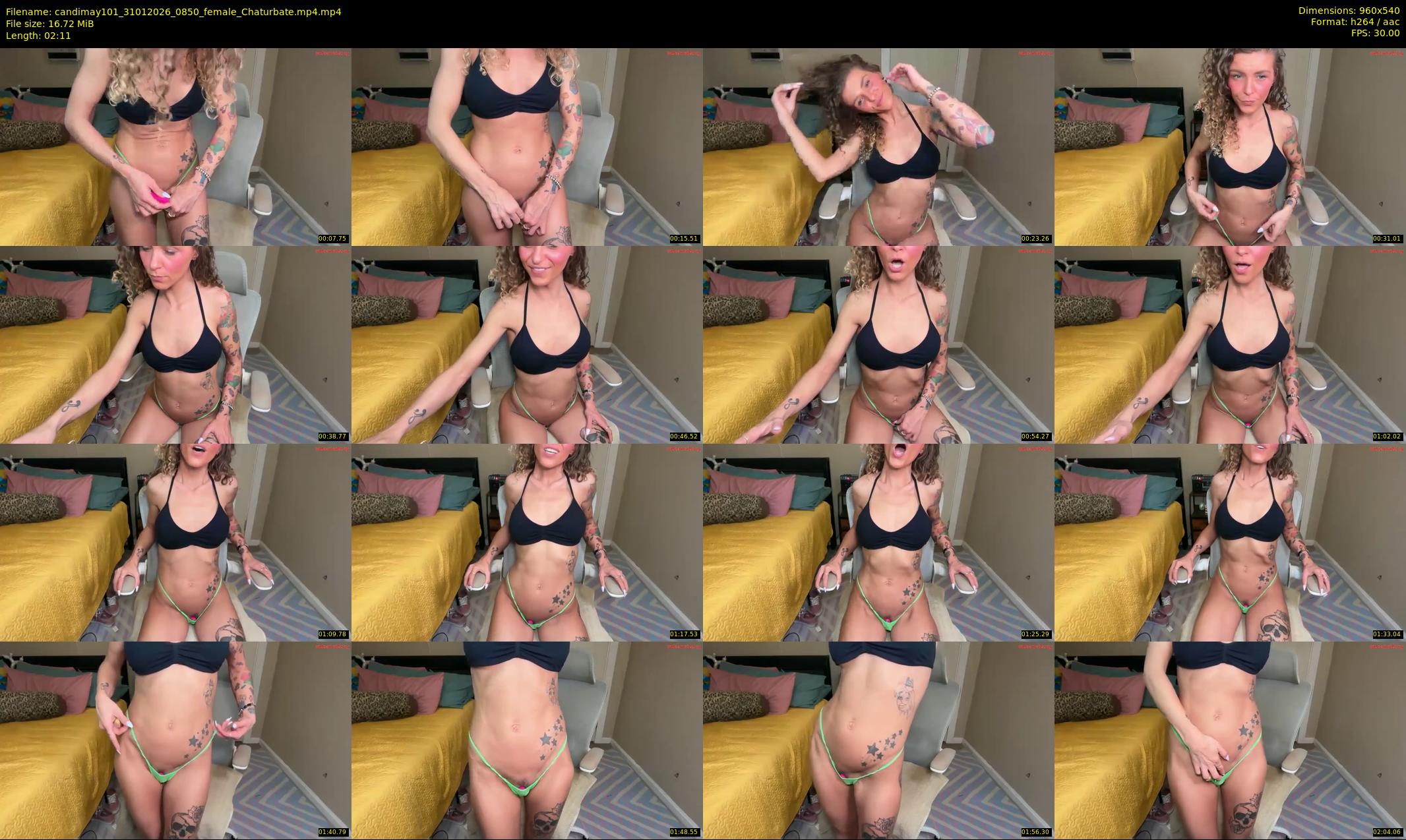 candimay101 — 3 minute Chaturbate female cam show recording, 480p, Jan 31, 2026