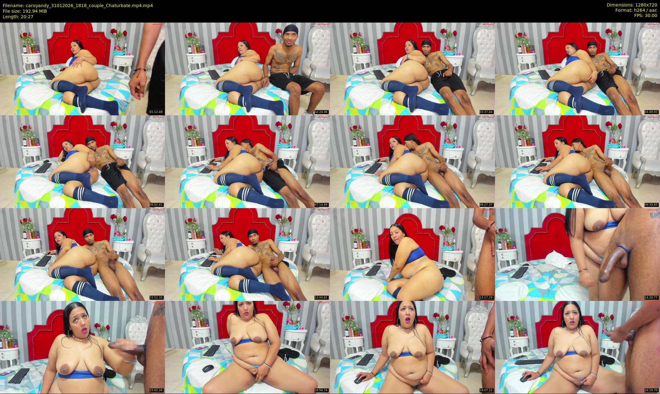 caroyandy — 21 minute Chaturbate couple cam show recording, 720p, Jan 31, 2026