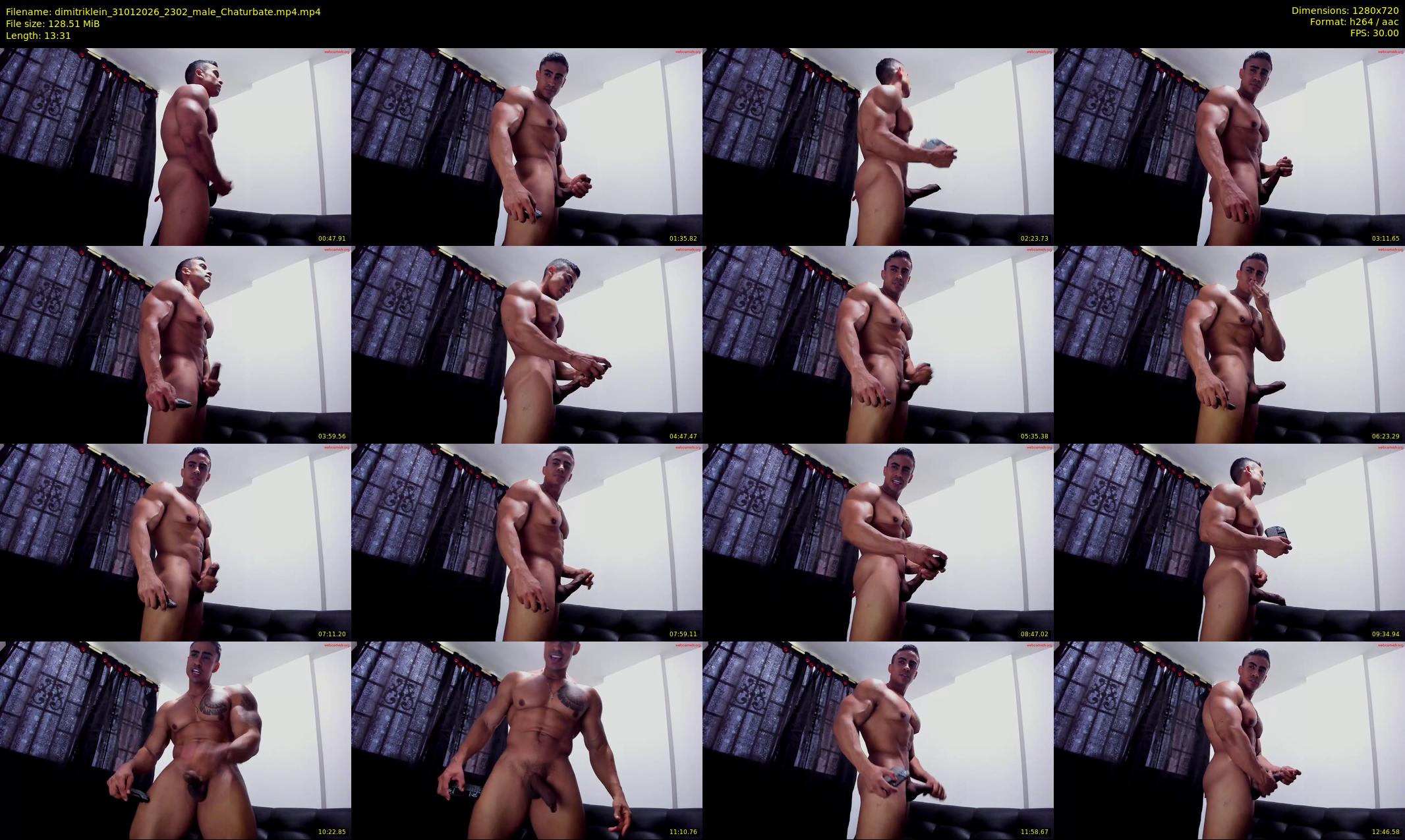 dimitriklein — 14 minute Chaturbate male cam show recording, 720p, Jan 31, 2026