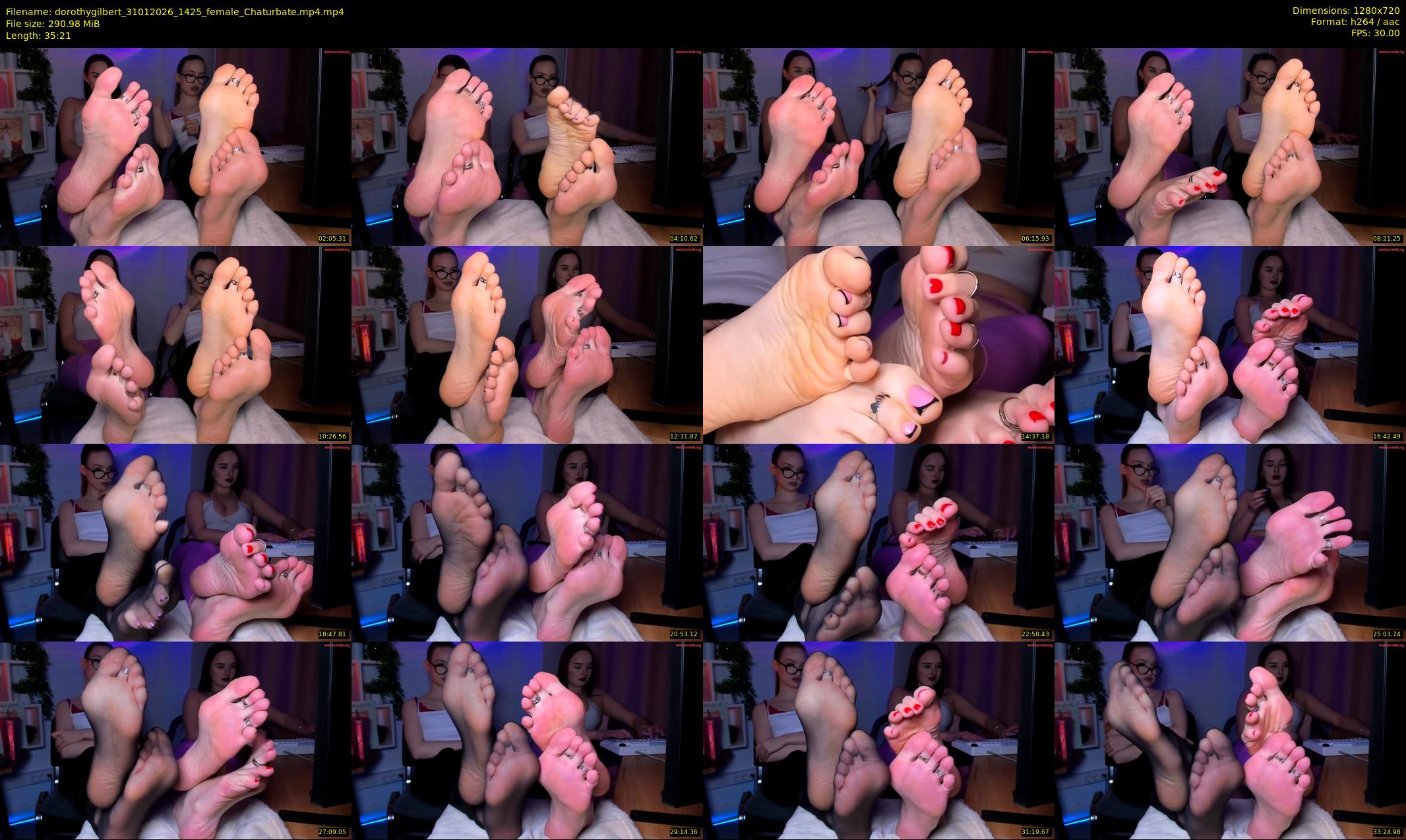 dorothygilbert — 36 minute Chaturbate female cam show recording, 720p, Jan 31, 2026