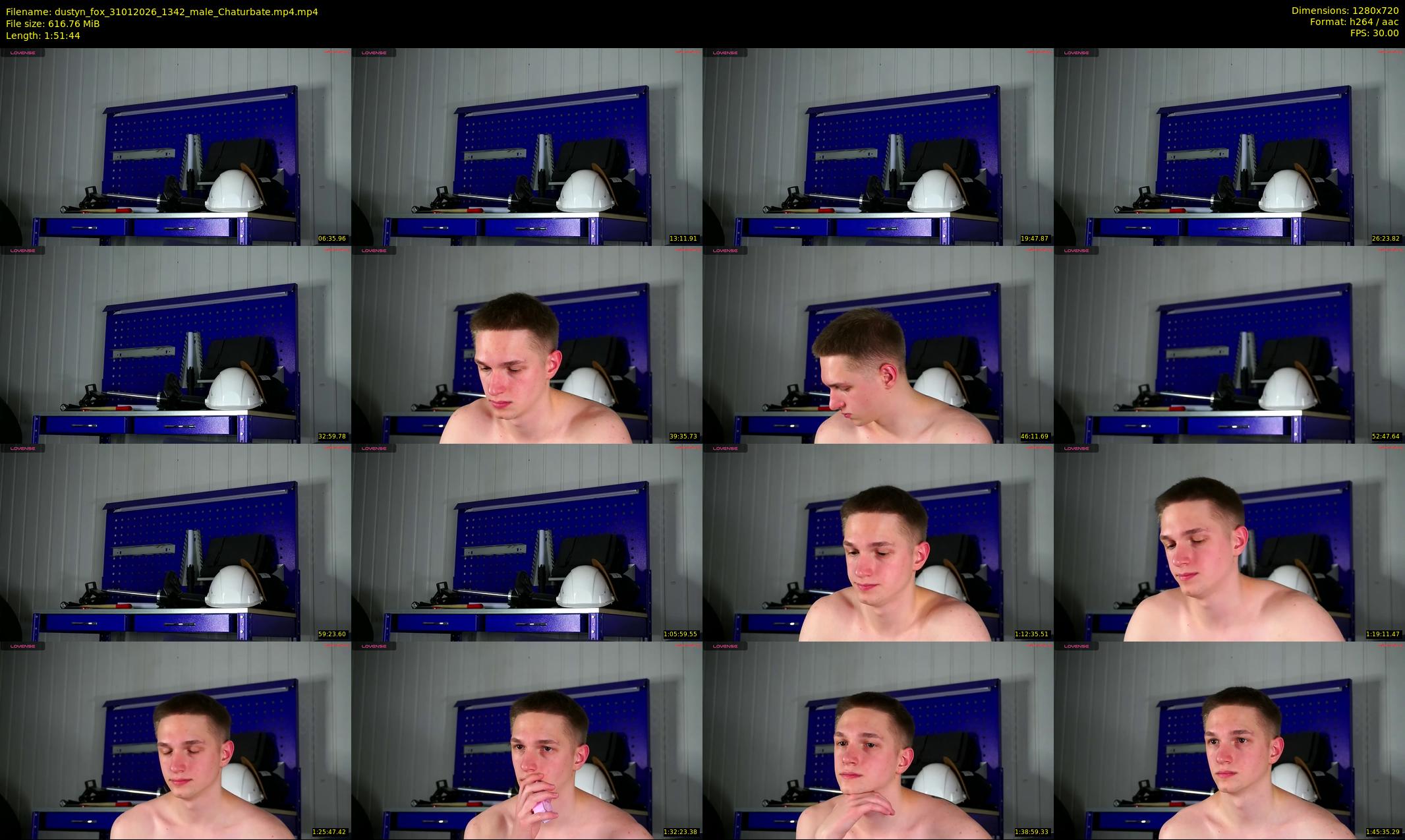 dustyn_fox — 112 minute Chaturbate male cam show recording, 720p, Jan 31, 2026