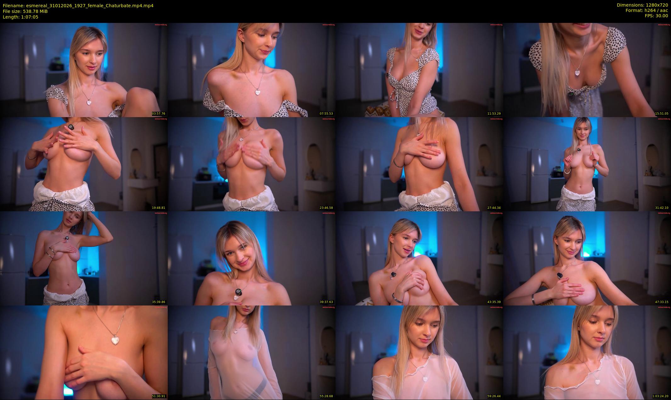 esmereal — 68 minute Chaturbate female cam show recording, 720p, Jan 31, 2026
