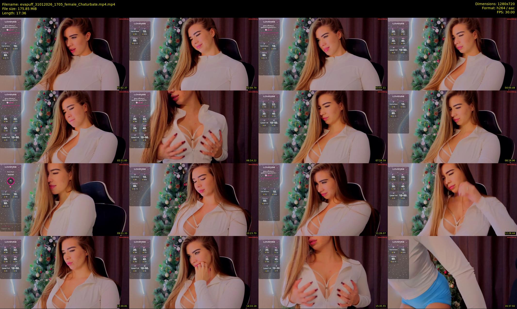 evapuff — 18 minute Chaturbate female cam show recording, 720p, Jan 31, 2026