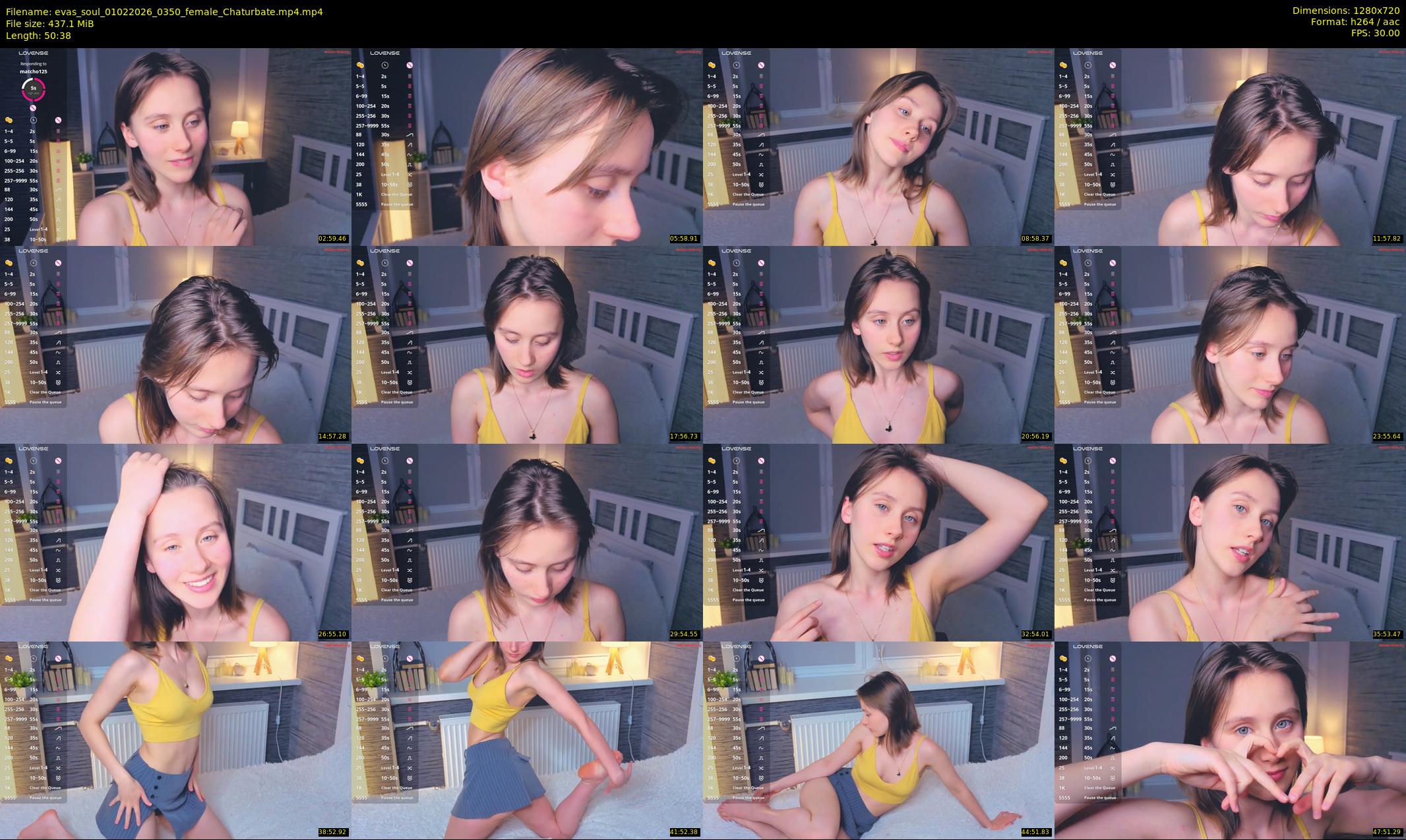 evas_soul — 51 minute Chaturbate female cam show recording, 720p, Feb 1, 2026