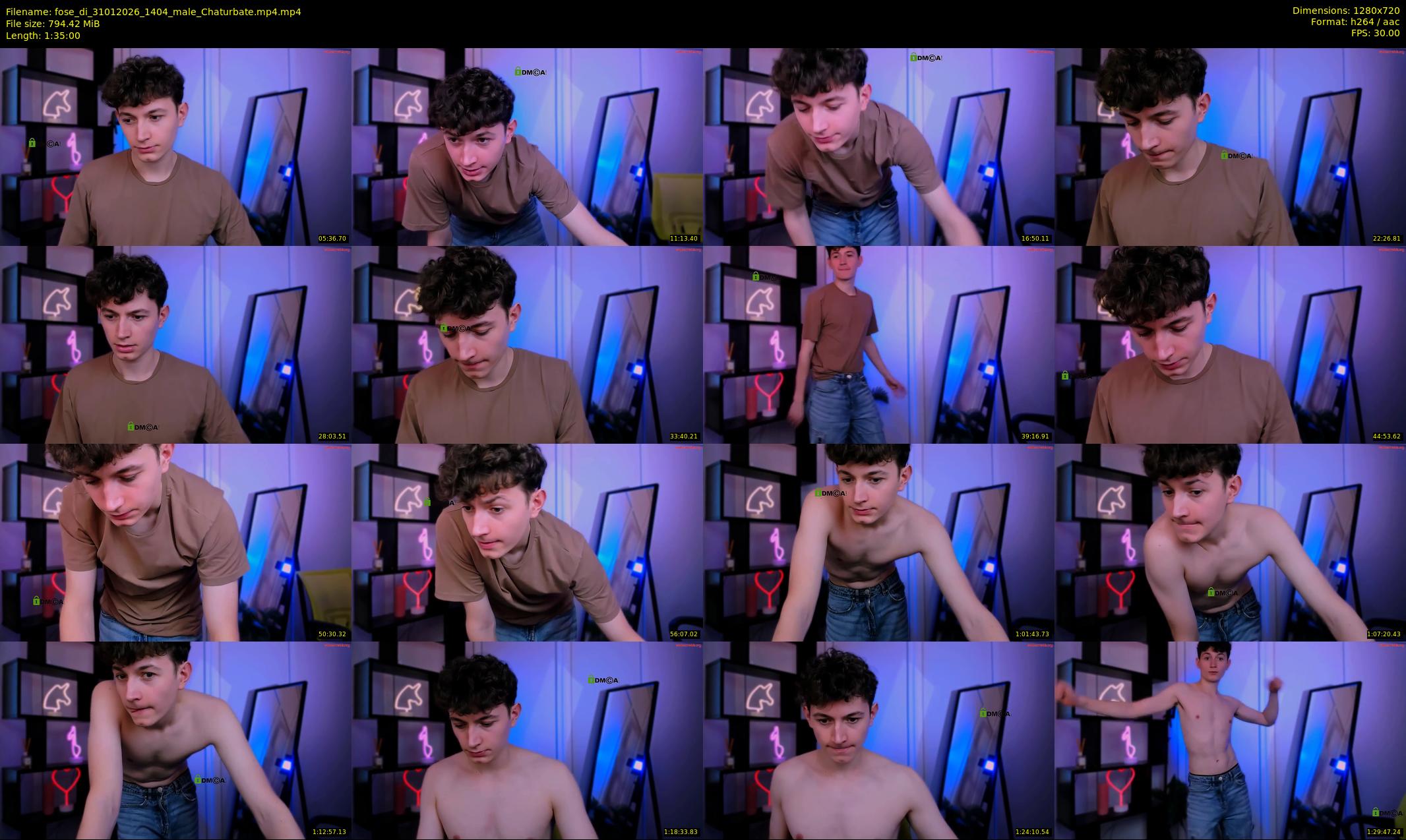fose_di — 95 minute Chaturbate male cam show recording, 720p, Jan 31, 2026