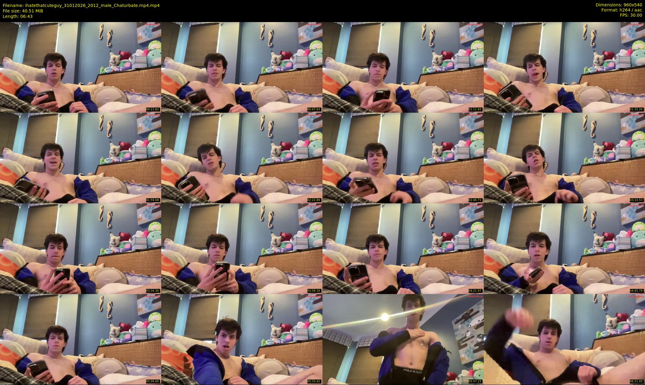ihatethatcuteguy — 7 minute Chaturbate male cam show recording, 480p, Jan 31, 2026