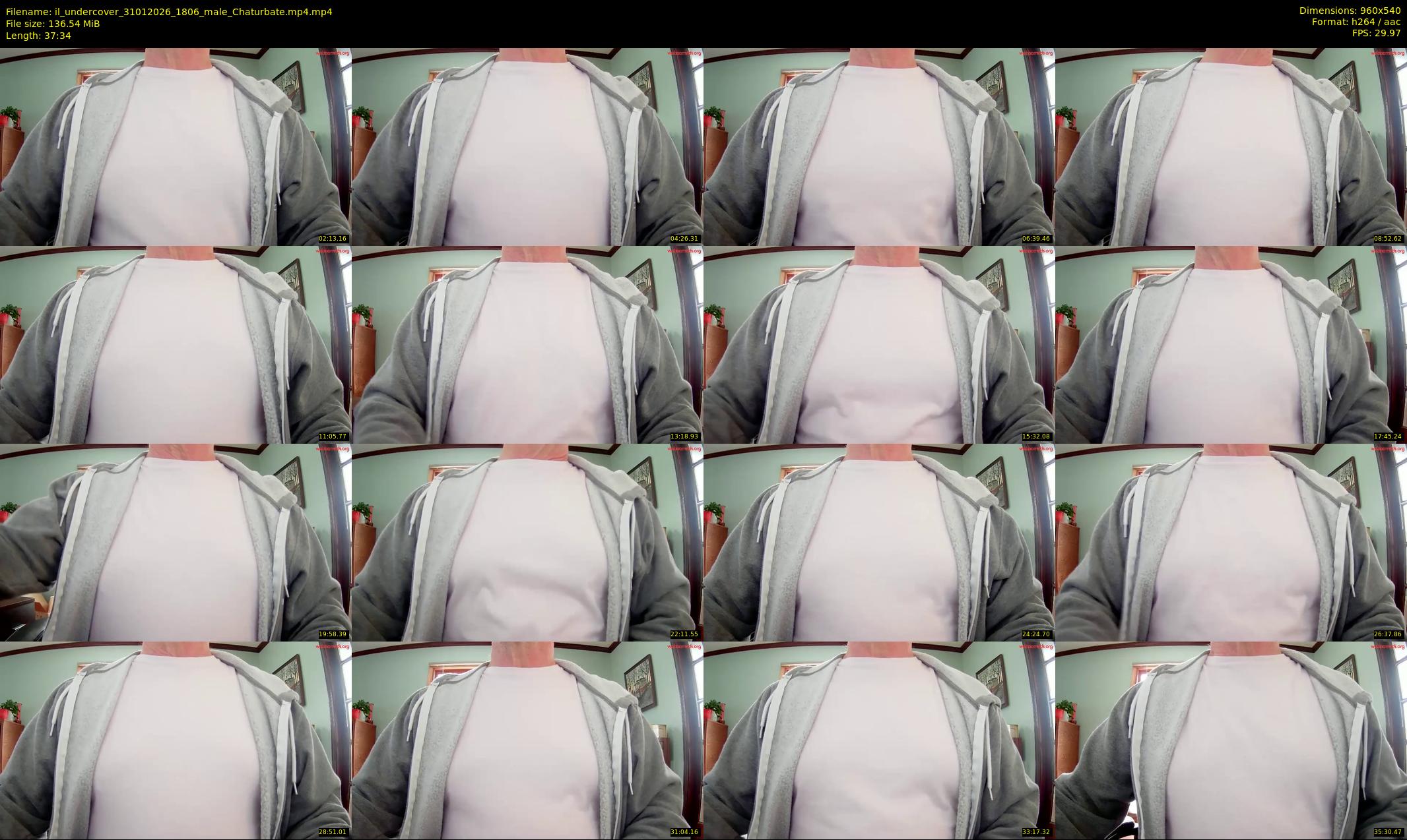 il_undercover — 38 minute Chaturbate male cam show recording, 480p, Jan 31, 2026