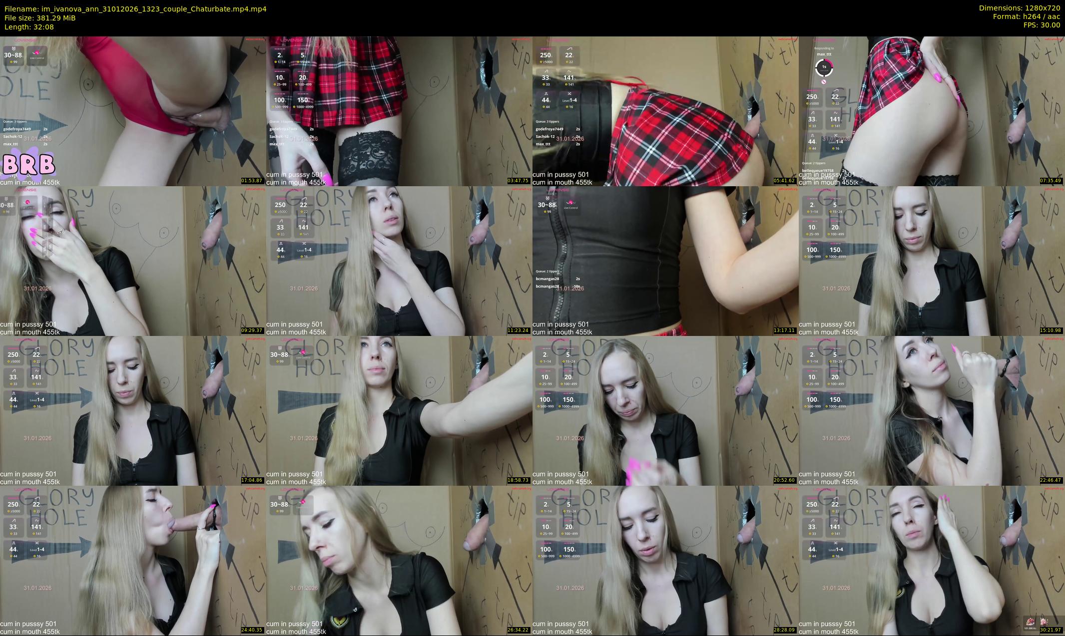 im_ivanova_ann — 33 minute Chaturbate female cam show recording, 720p, Jan 31, 2026