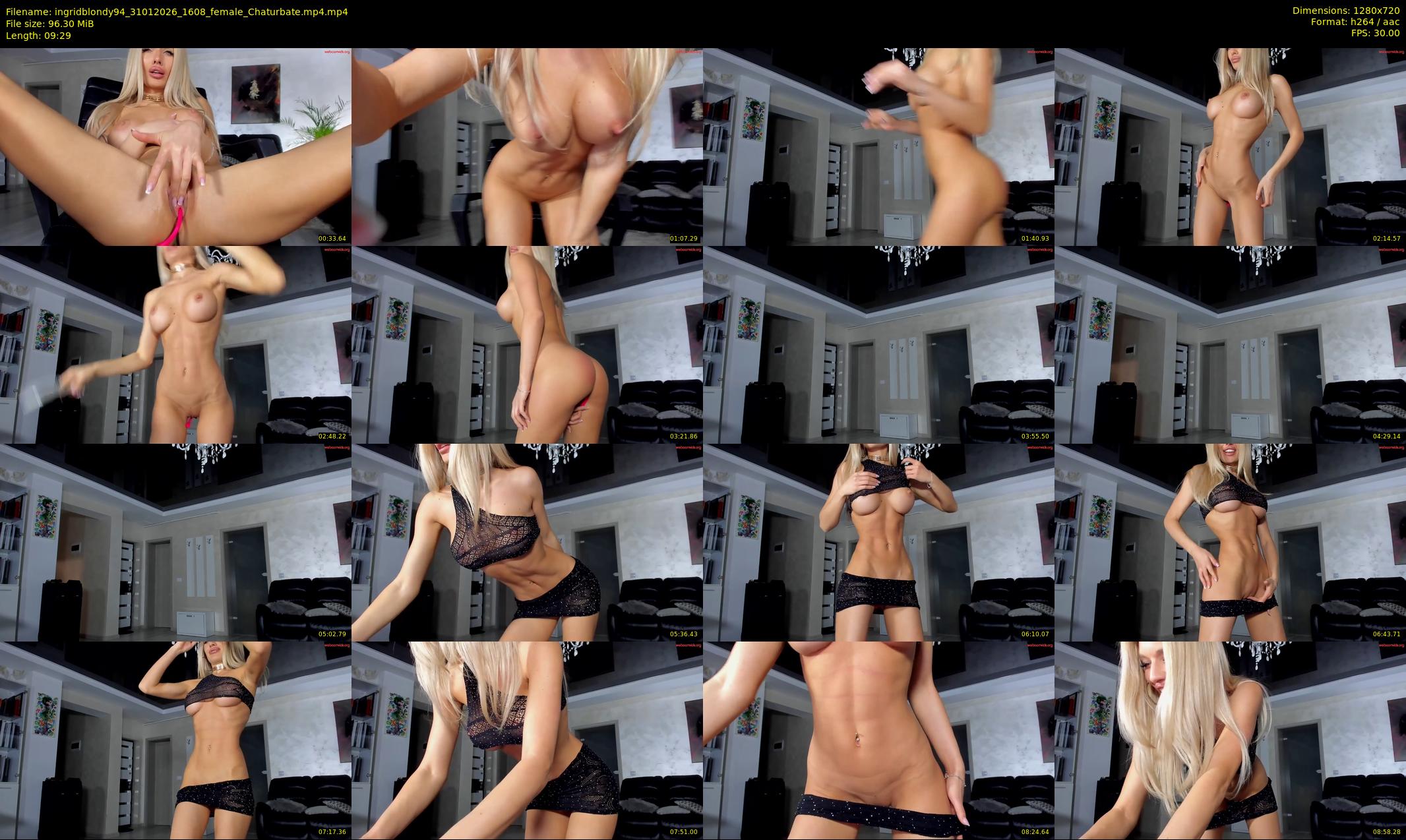 ingridblondy94 — 10 minute Chaturbate female cam show recording, 720p, Jan 31, 2026