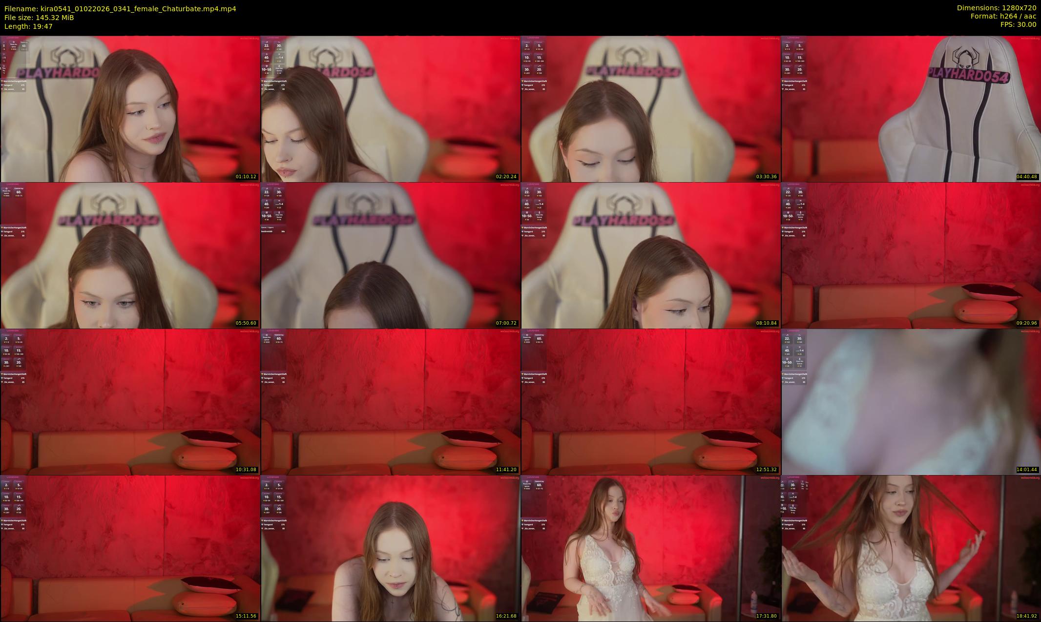 kira0541 — 20 minute Chaturbate couple cam show recording, 720p, Feb 1, 2026