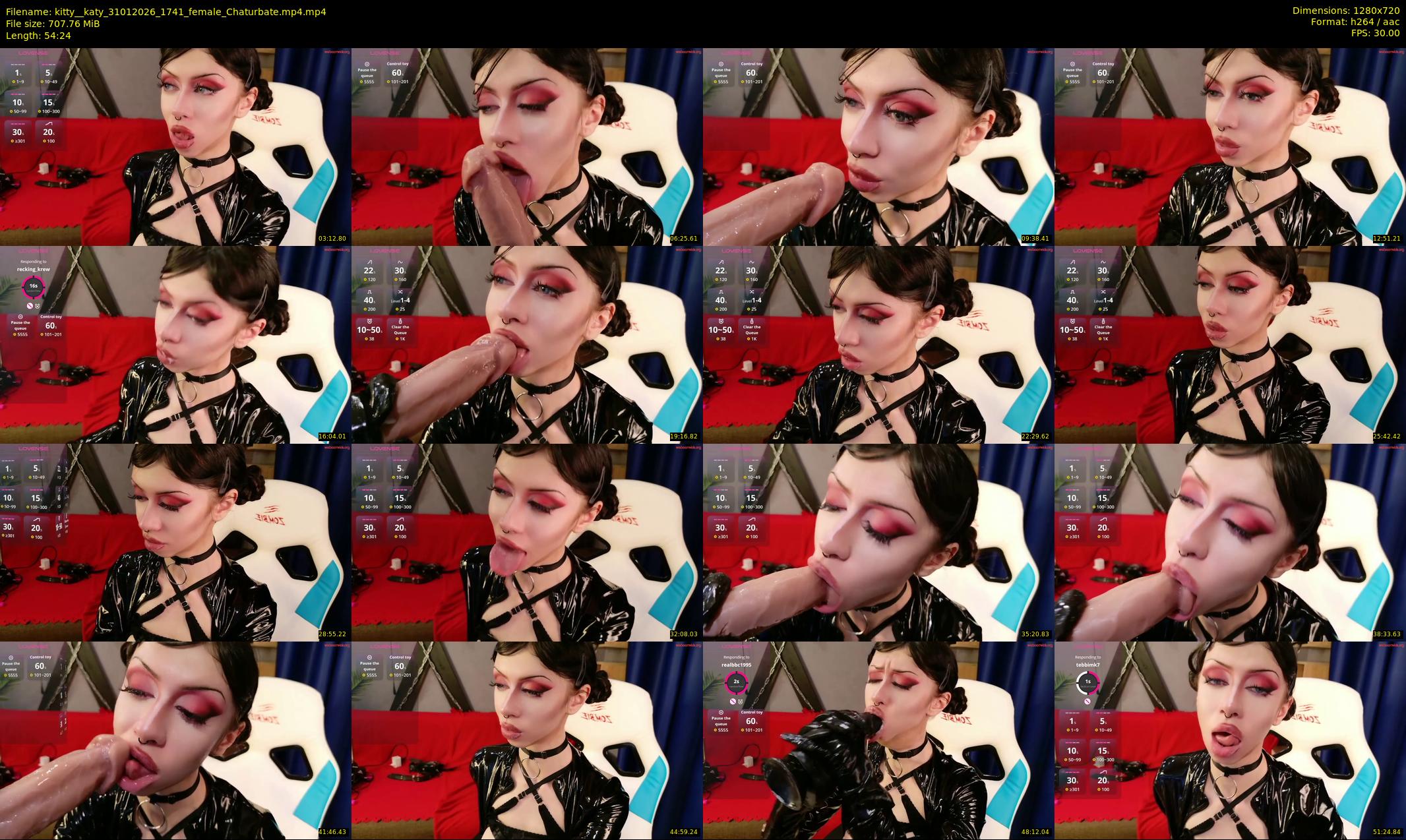 kitty__katy — 55 minute Chaturbate female cam show recording, 720p, Jan 31, 2026