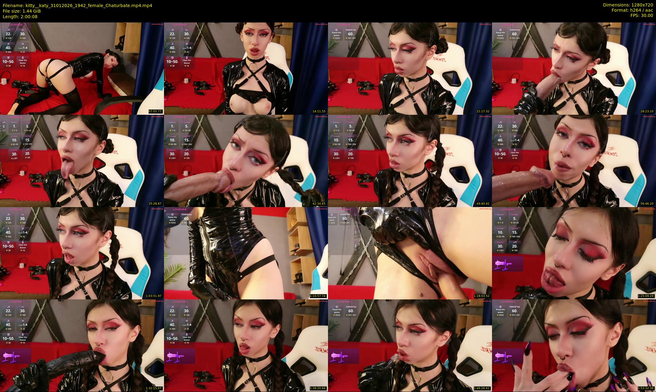 kitty__katy — 121 minute Chaturbate female cam show recording, 720p, Jan 31, 2026
