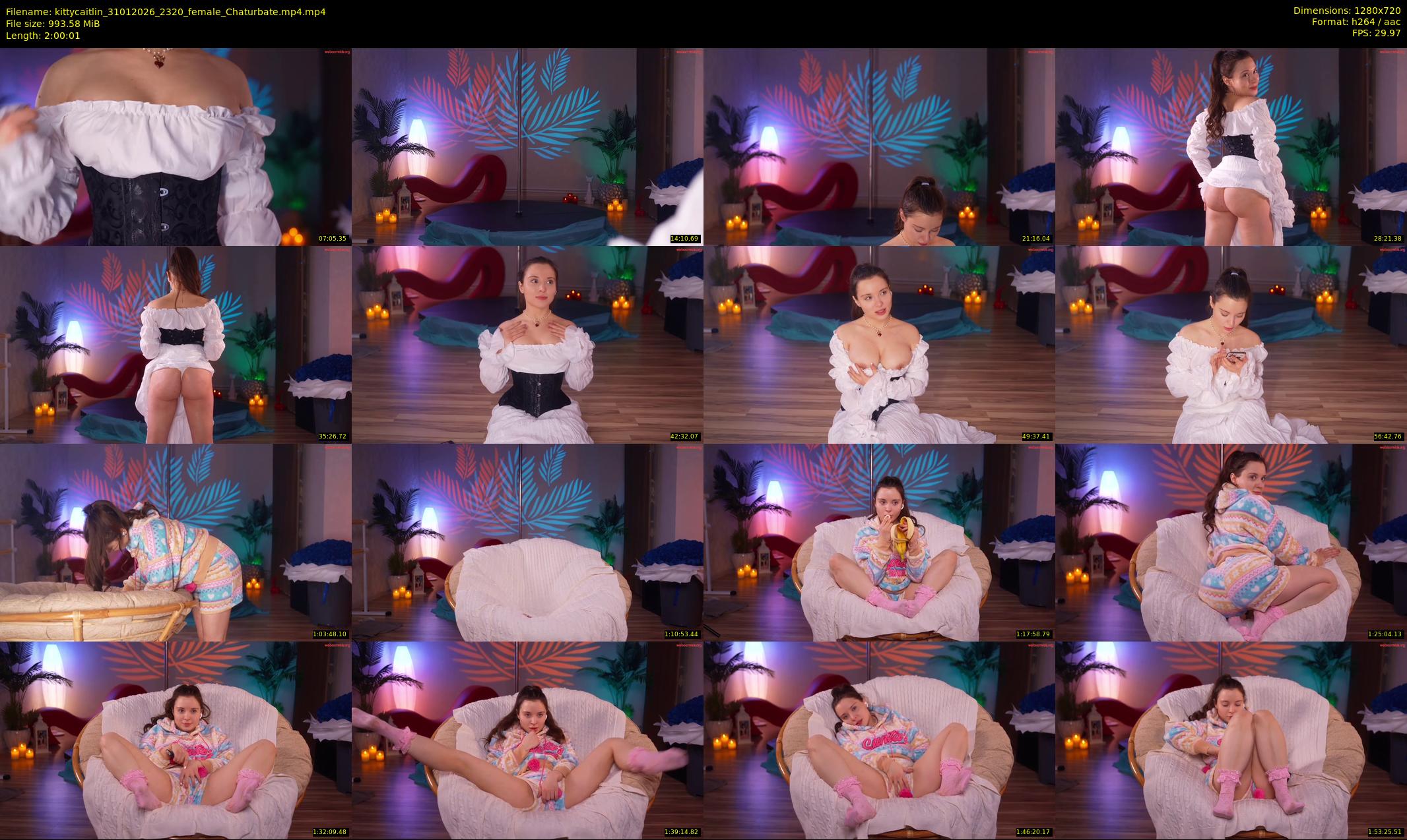 kittycaitlin — 121 minute Chaturbate female cam show recording, 720p, Jan 31, 2026
