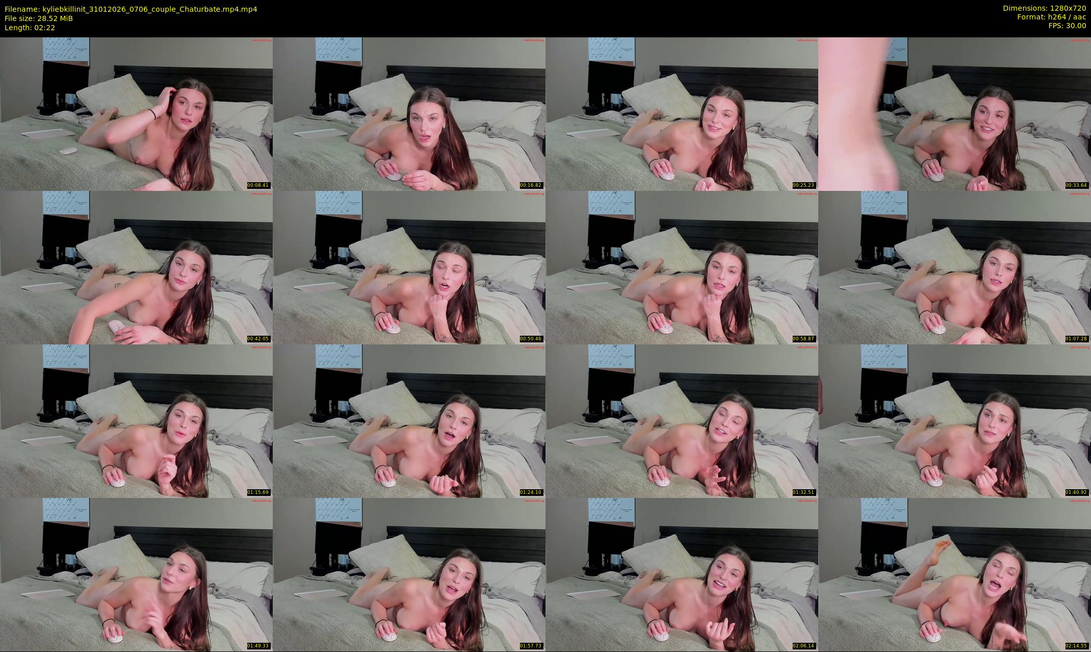 kyliebkillinit — 3 minute Chaturbate female cam show recording, 720p, Jan 31, 2026