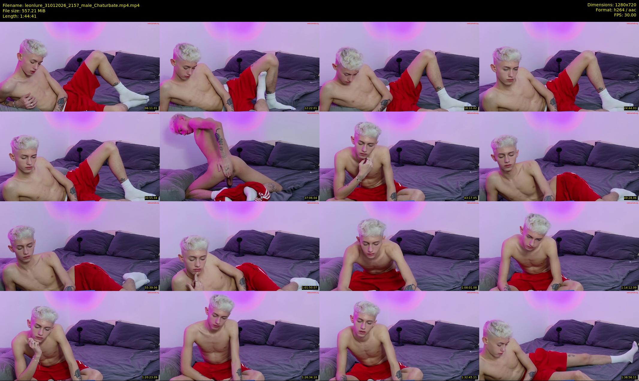 leonlure — 105 minute Chaturbate male cam show recording, 720p, Jan 31, 2026