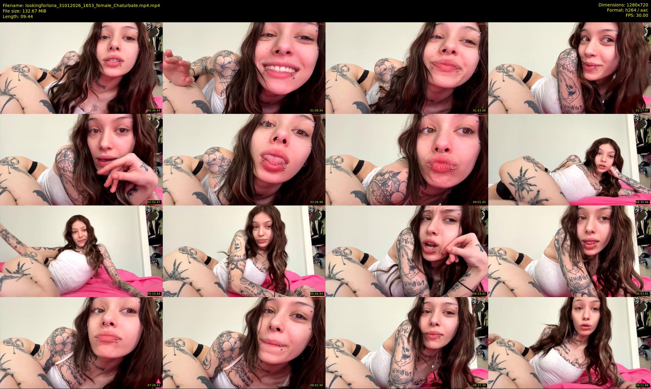 lookingforlona — 10 minute Chaturbate female cam show recording, 720p, Jan 31, 2026