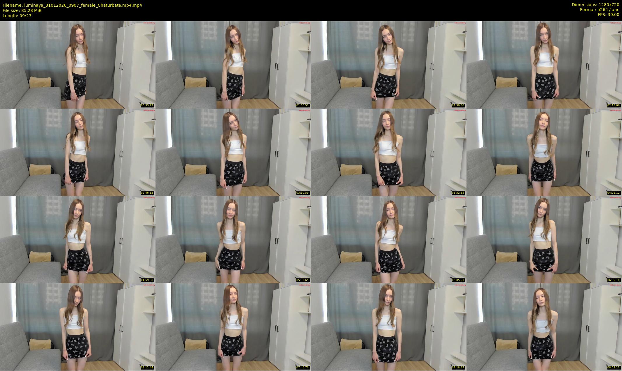 luminaya — 10 minute Chaturbate female cam show recording, 720p, Jan 31, 2026