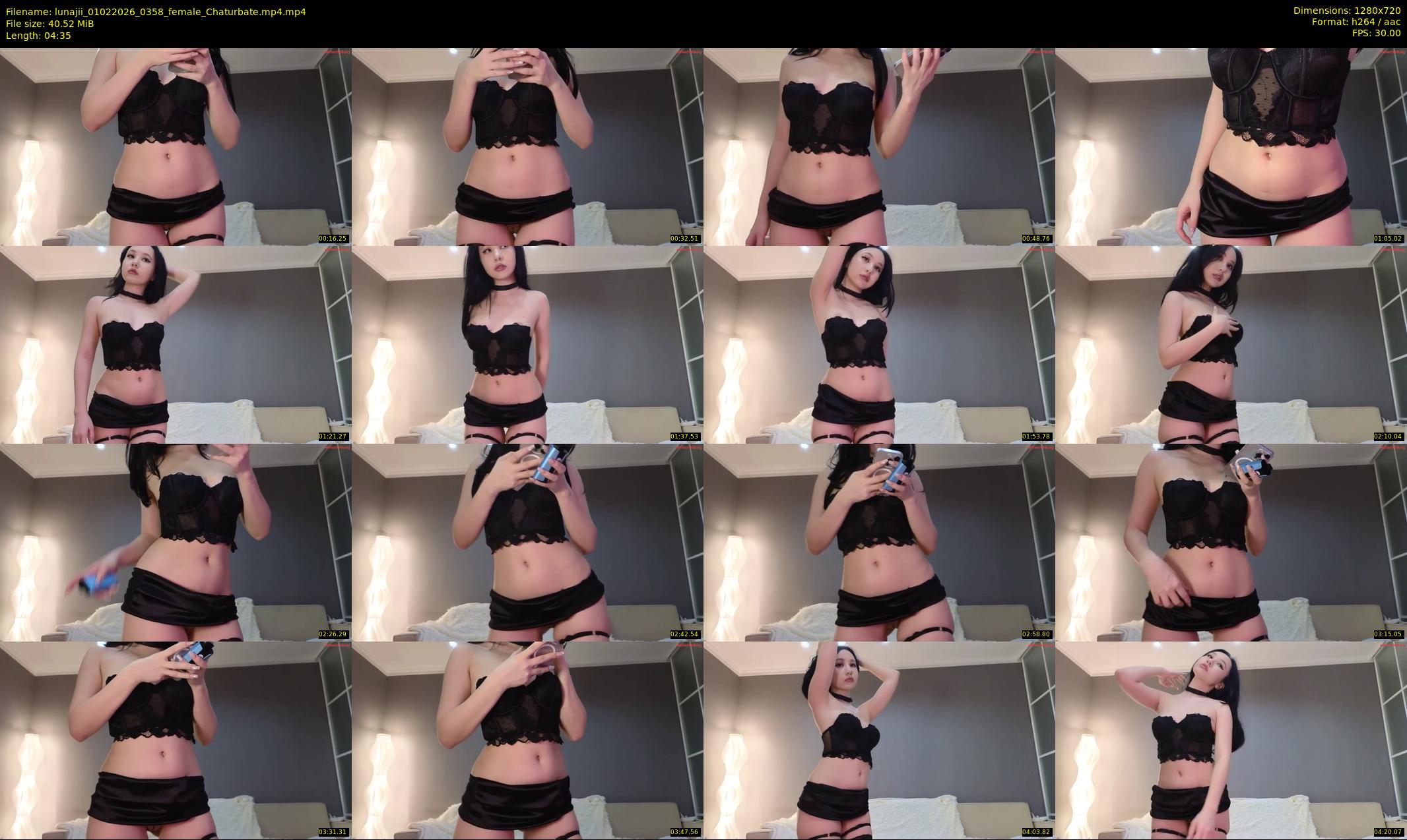 lunajii — 5 minute Chaturbate female cam show recording, 720p, Feb 1, 2026