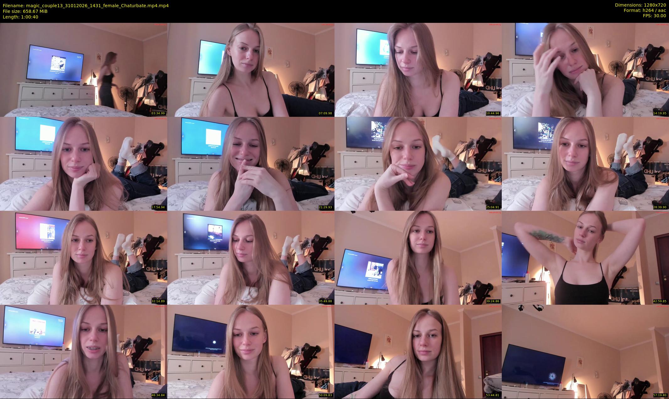 magic_couple13 — 61 minute Chaturbate couple cam show recording, 720p, Jan 31, 2026
