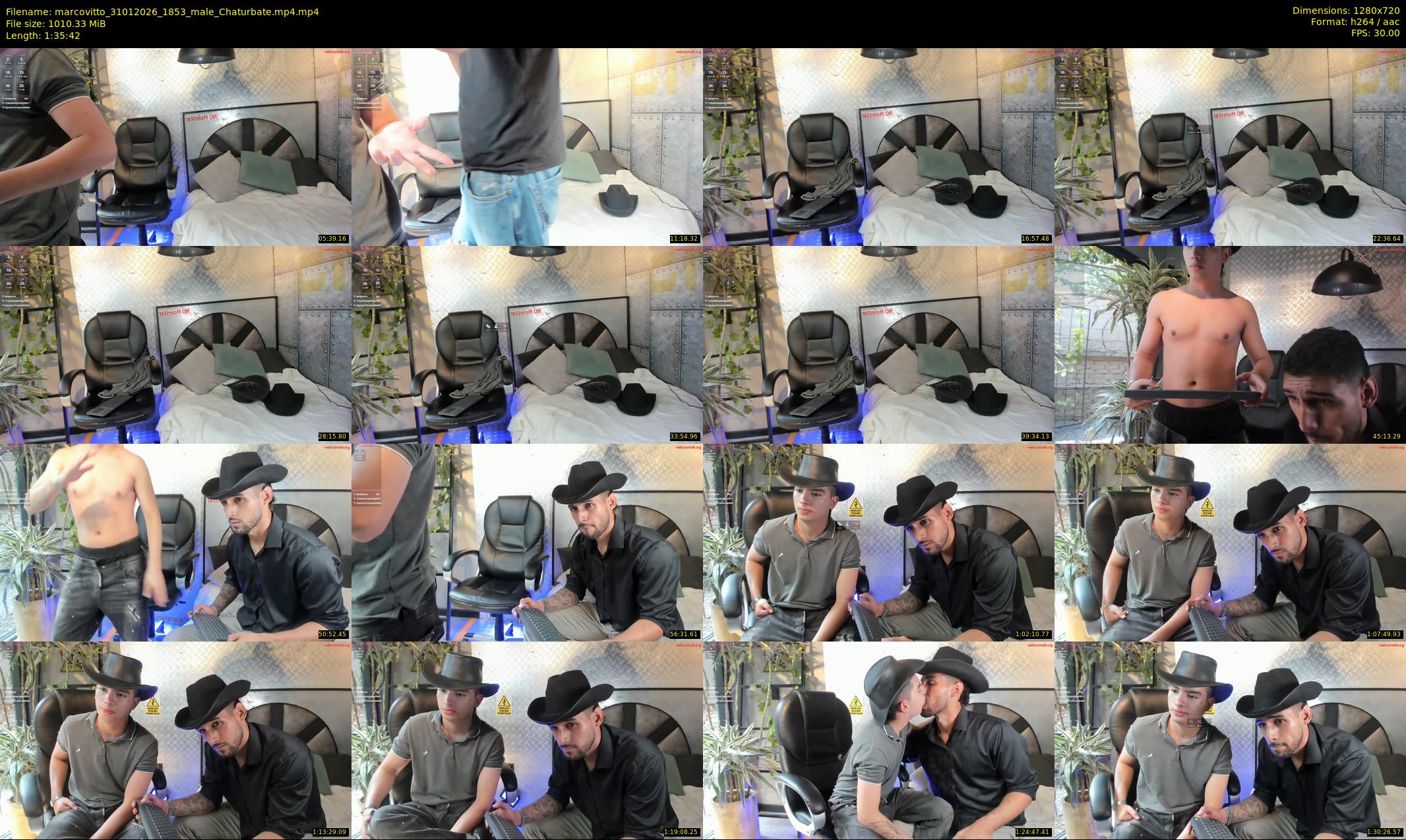 marcovitto — 96 minute Chaturbate couple cam show recording, 720p, Jan 31, 2026