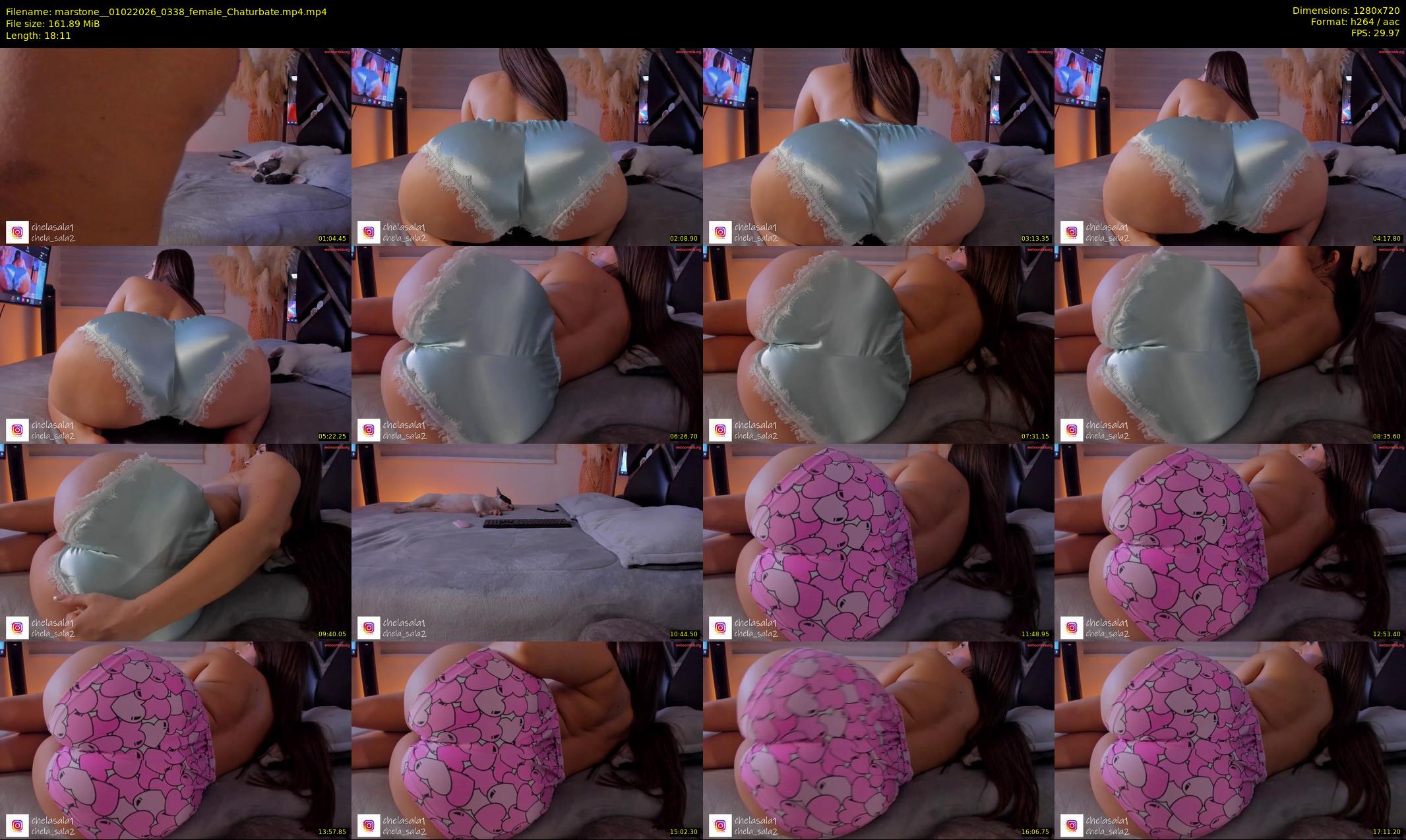 marstone_ — 19 minute Chaturbate female cam show recording, 720p, Feb 1, 2026