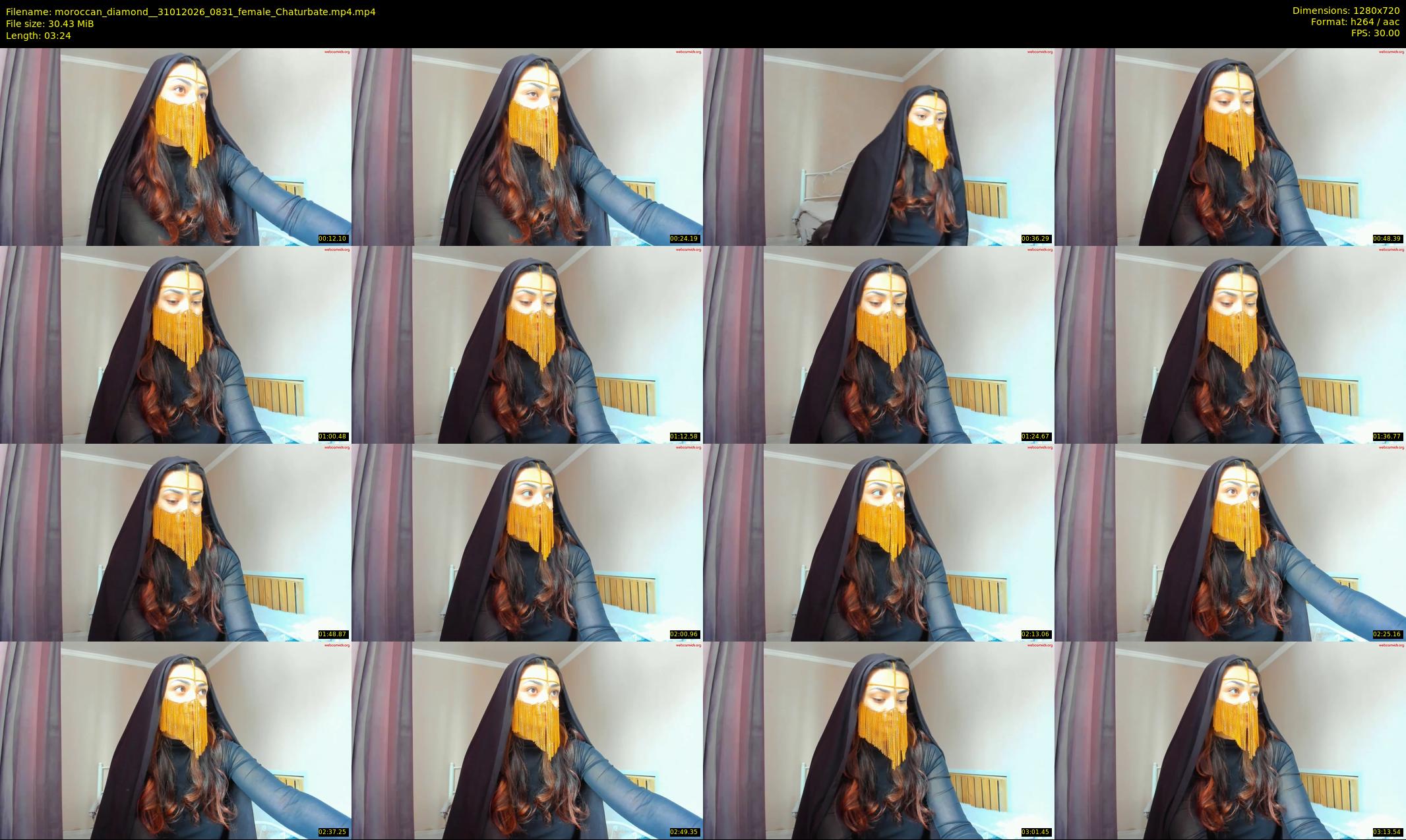 moroccan_diamond_ — 4 minute Chaturbate female cam show recording, 720p, Jan 31, 2026