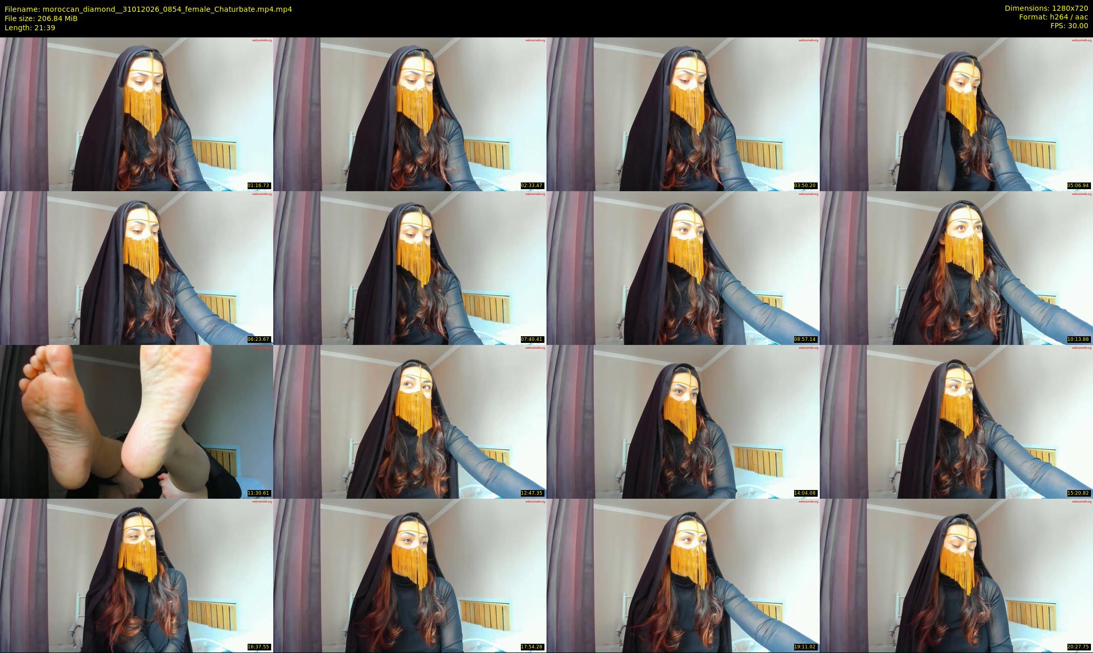 moroccan_diamond_ — 22 minute Chaturbate female cam show recording, 720p, Jan 31, 2026