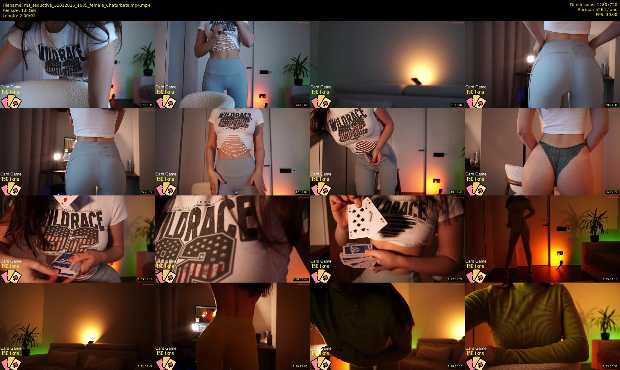 ms_seductive — 121 minute Chaturbate female cam show recording, 720p, Jan 31, 2026
