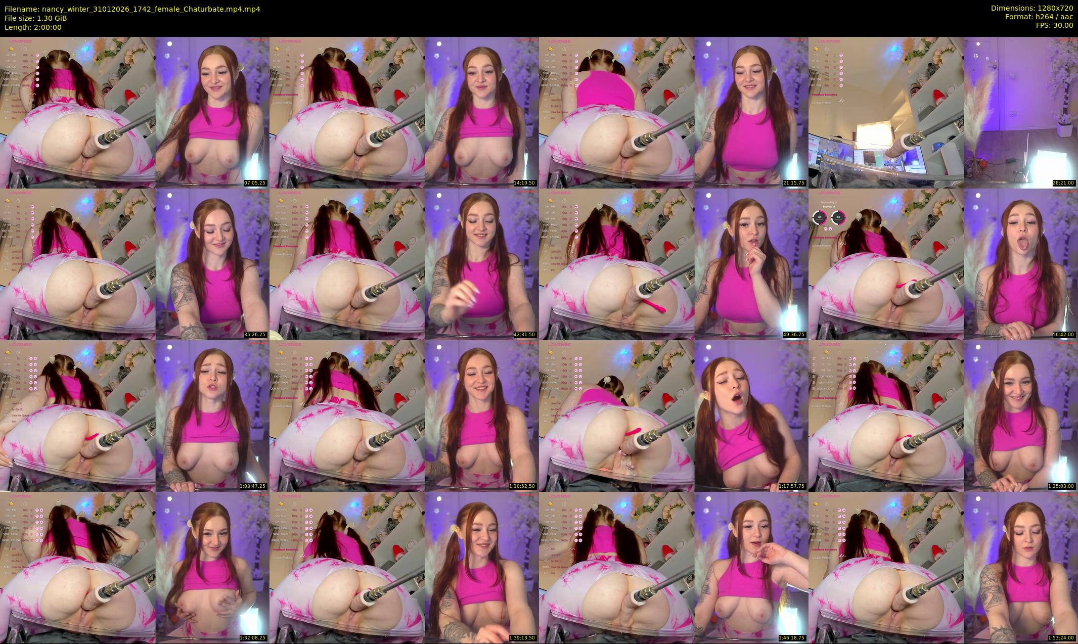 nancy_winter — 120 minute Chaturbate female cam show recording, 720p, Jan 31, 2026