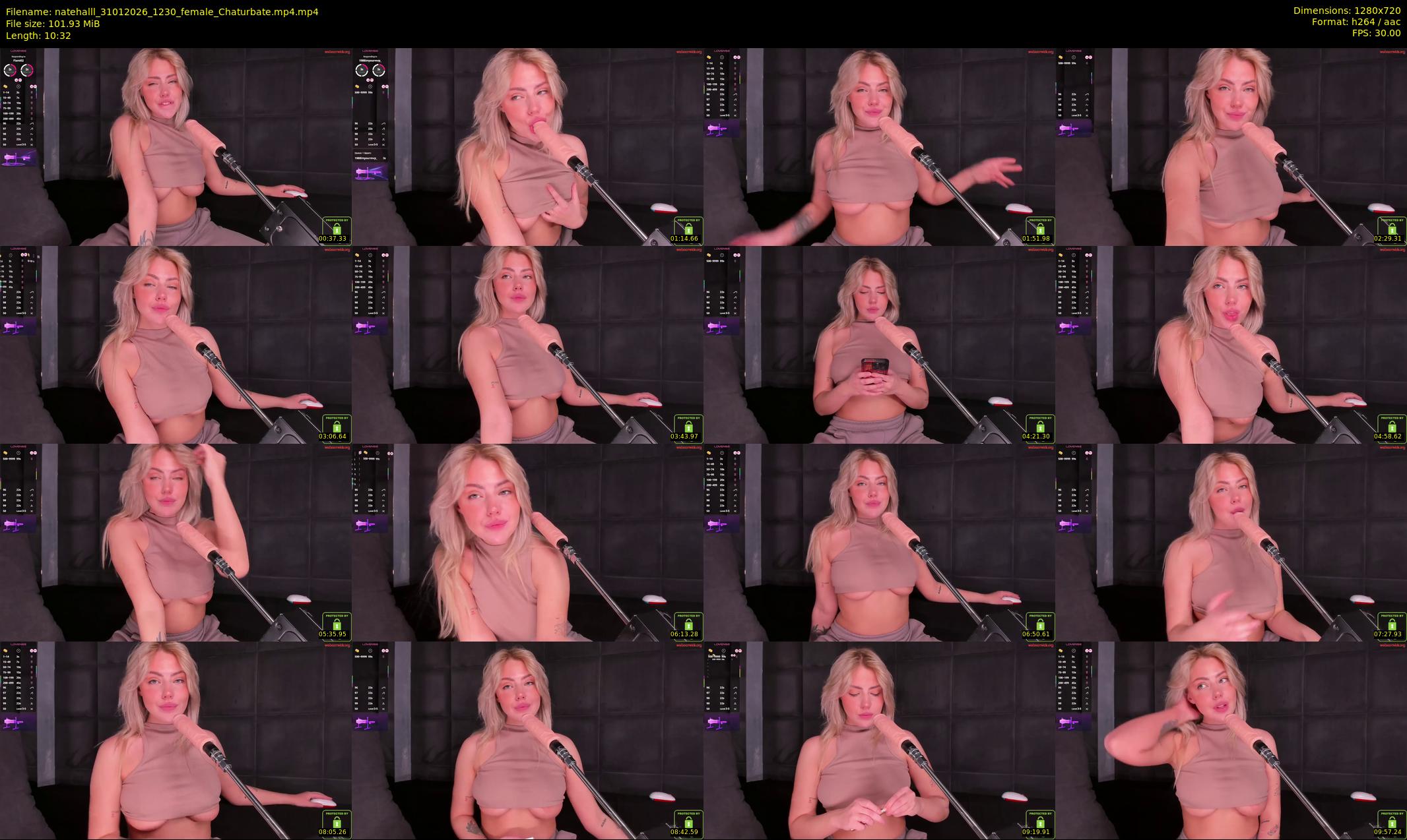 natehalll — 11 minute Chaturbate female cam show recording, 720p, Jan 31, 2026