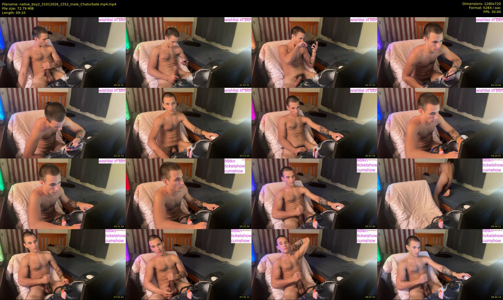 native_boy2 — 10 minute Chaturbate male cam show recording, 720p, Jan 31, 2026