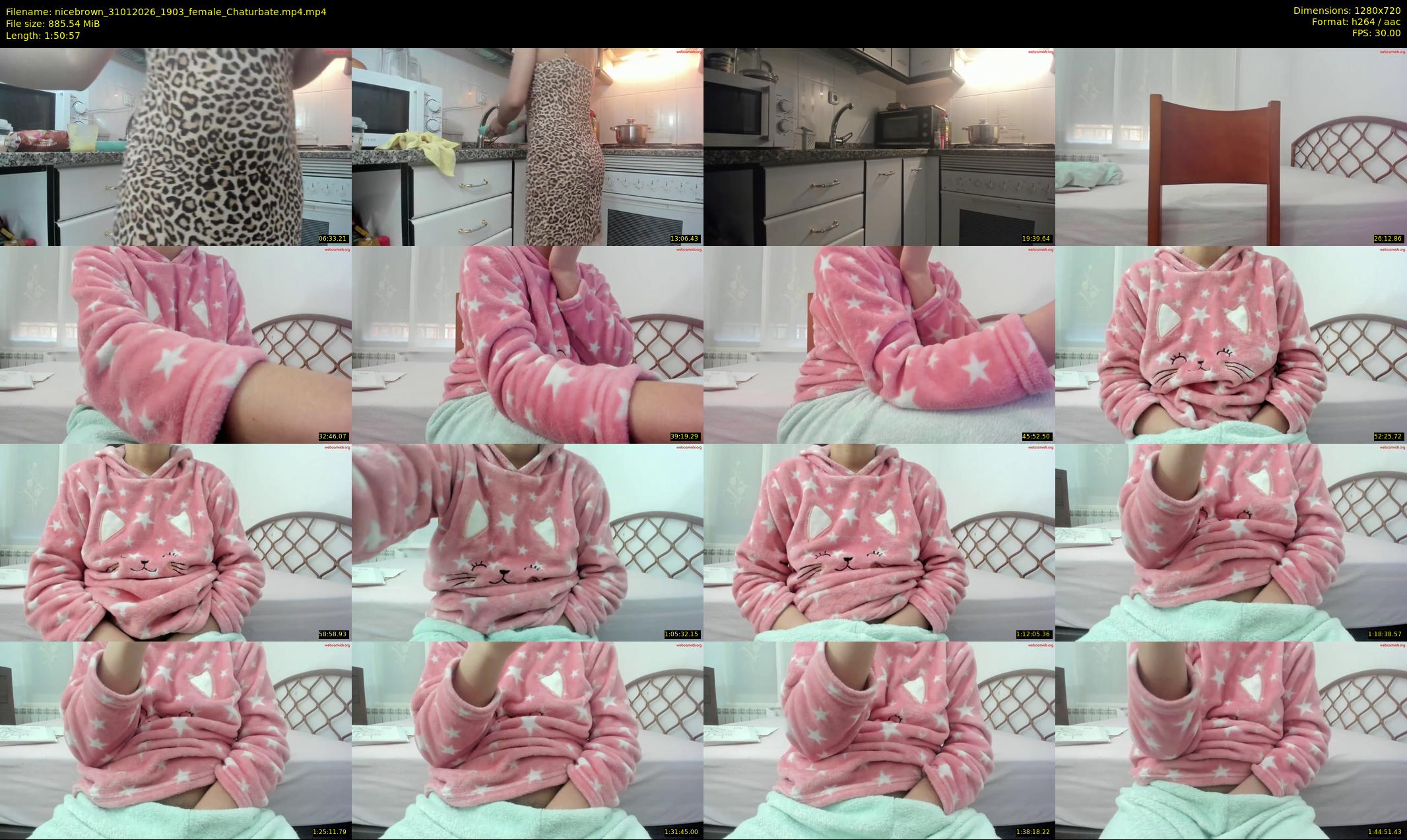 nicebrown — 111 minute Chaturbate female cam show recording, 720p, Jan 31, 2026