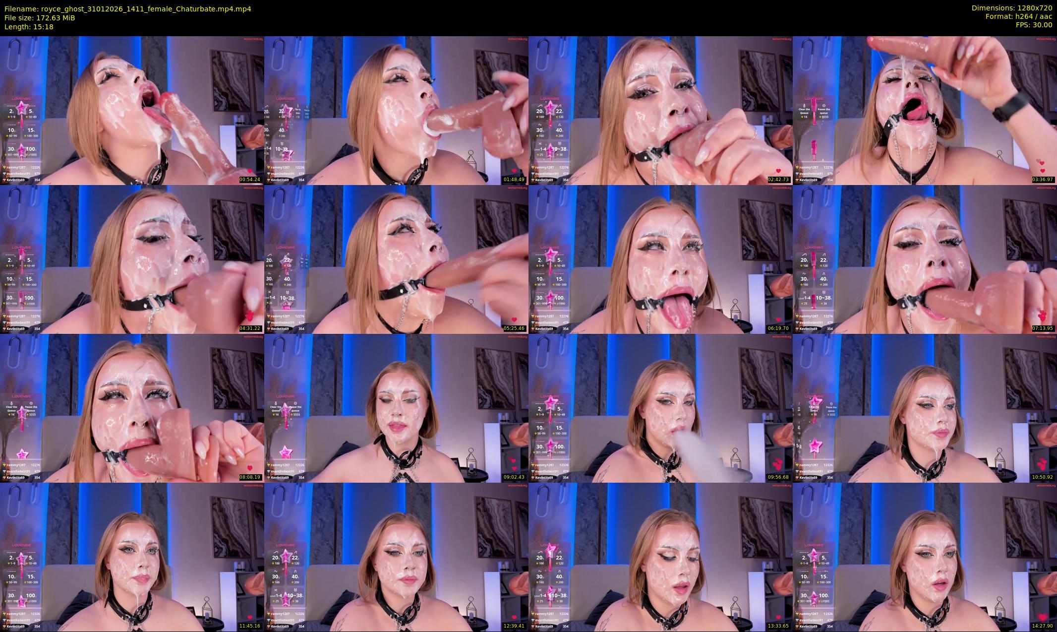 royce_ghost — 16 minute Chaturbate female cam show recording, 720p, Jan 31, 2026