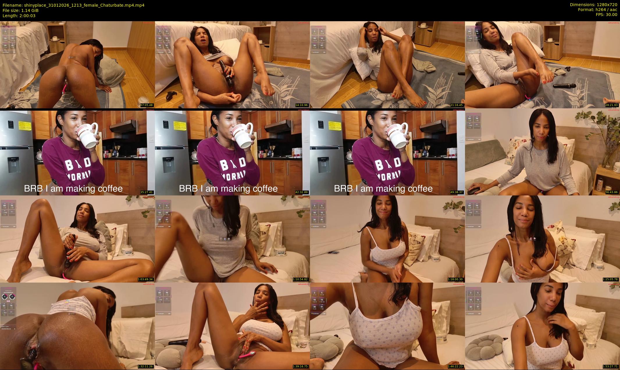 shinyplace — 121 minute Chaturbate couple cam show recording, 720p, Jan 31, 2026
