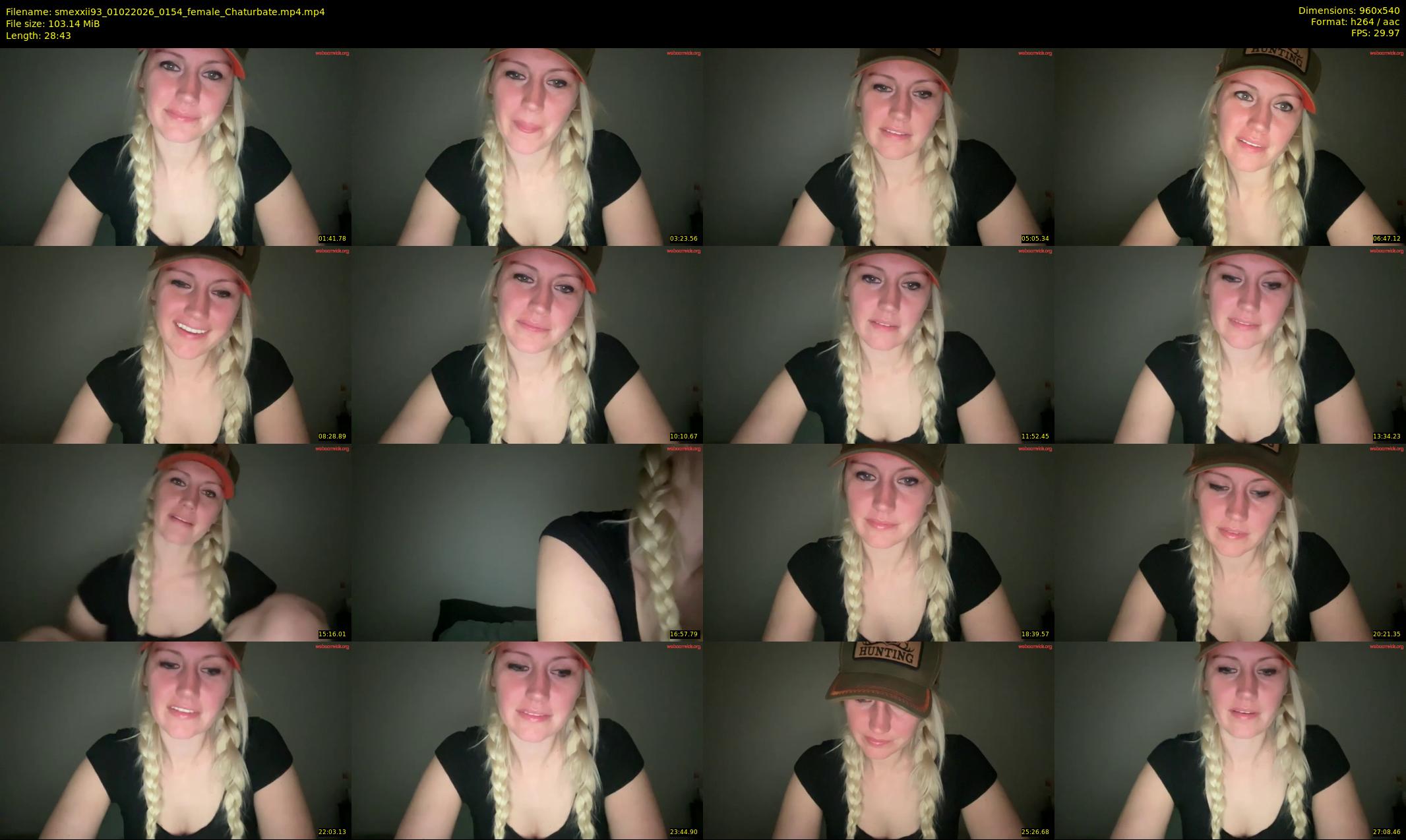smexxii93 — 29 minute Chaturbate female cam show recording, 480p, Feb 1, 2026