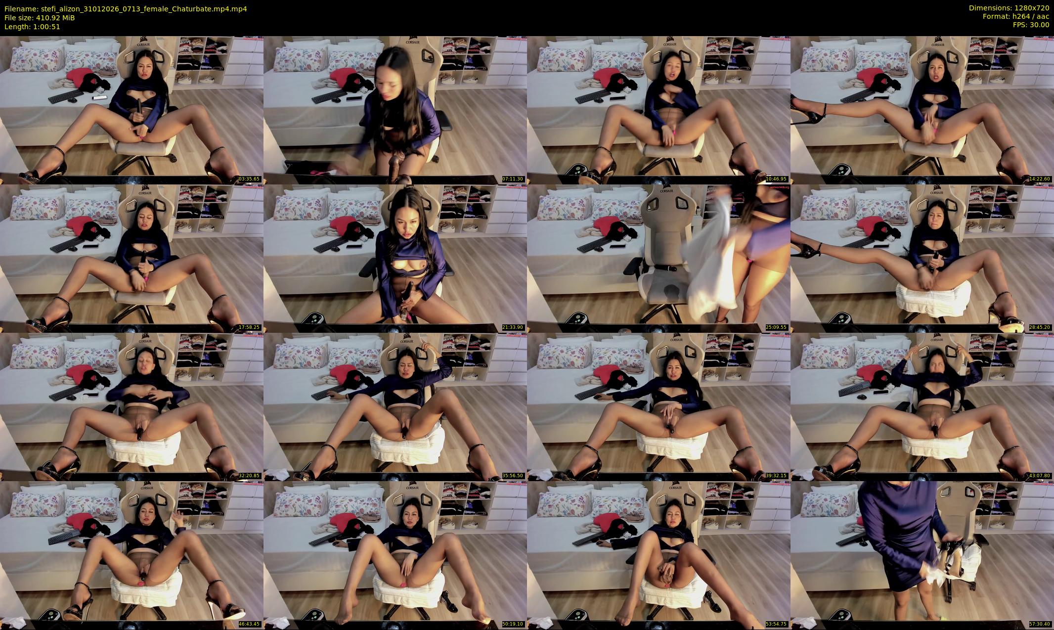 stefi_alizon — 61 minute Chaturbate female cam show recording, 720p, Jan 31, 2026