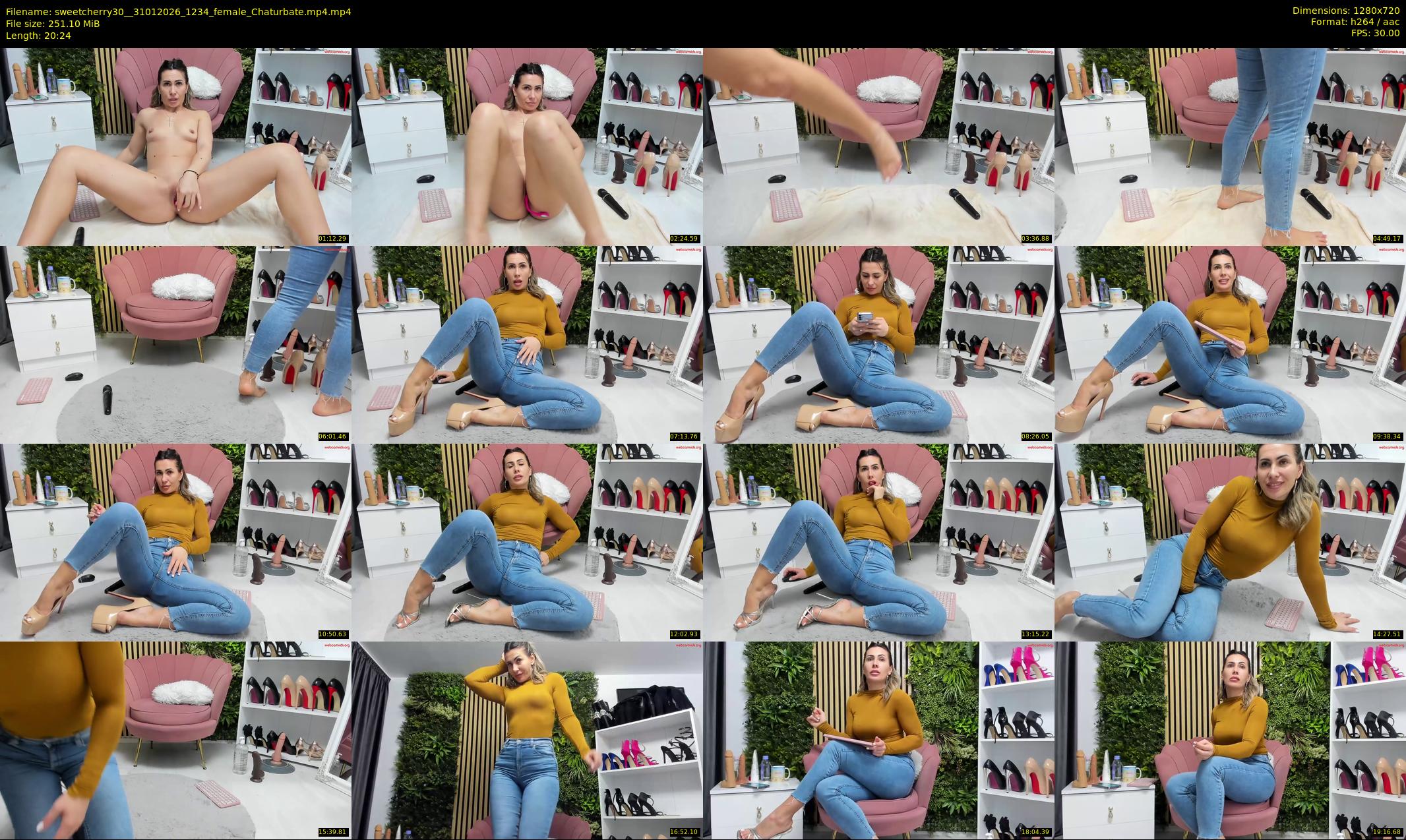 sweetcherry30_ — 21 minute Chaturbate female cam show recording, 720p, Jan 31, 2026