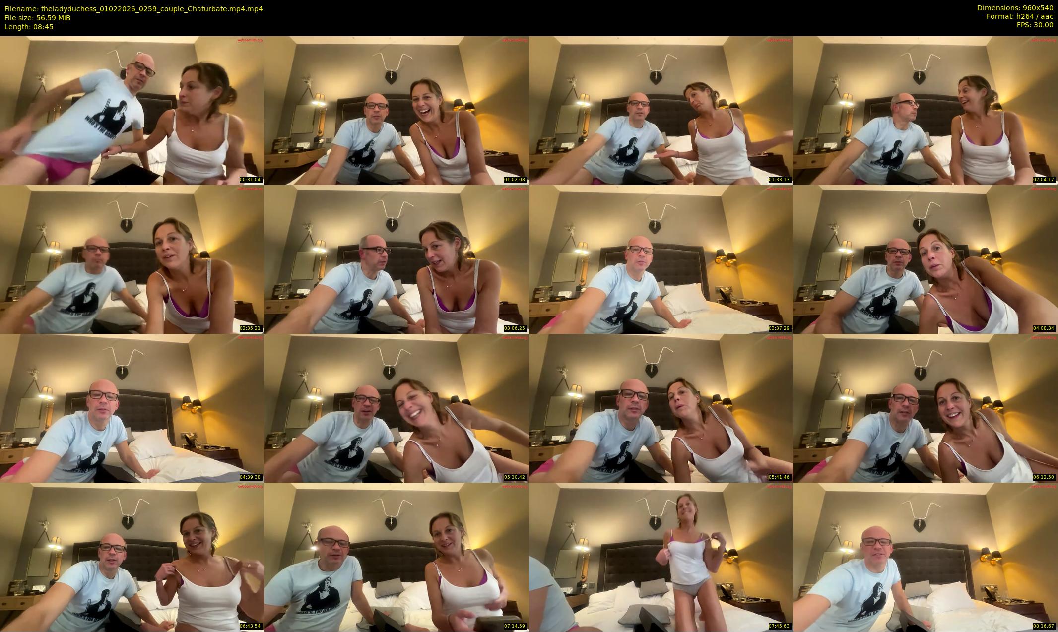 theladyduchess — 9 minute Chaturbate couple cam show recording, 480p, Feb 1, 2026