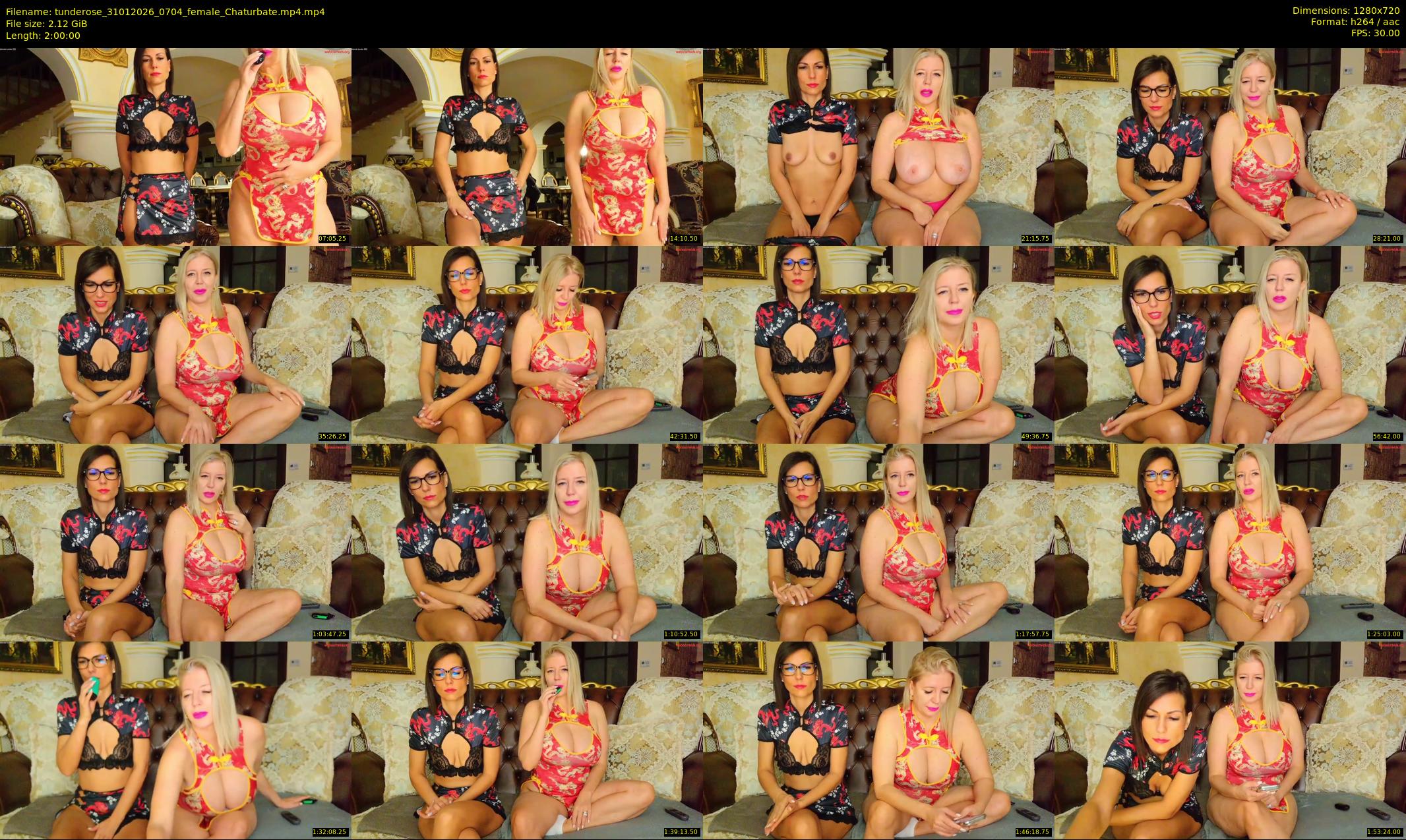 tunderose — 120 minute Chaturbate female cam show recording, 720p, Jan 31, 2026