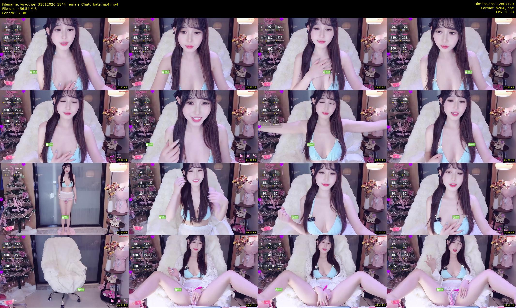 yuyouwei — 33 minute Chaturbate female cam show recording, 720p, Jan 31, 2026