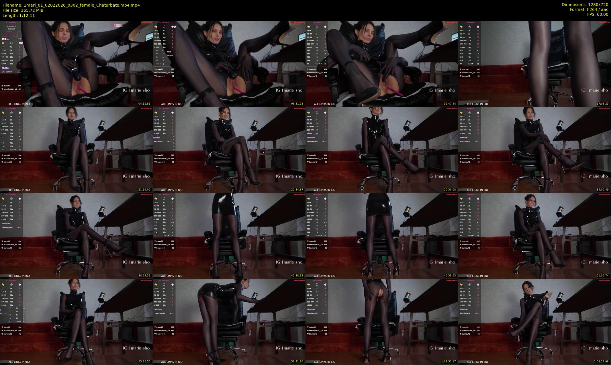 1mari_01 — 73 minute Chaturbate female cam show recording, 720p, Feb 2, 2026