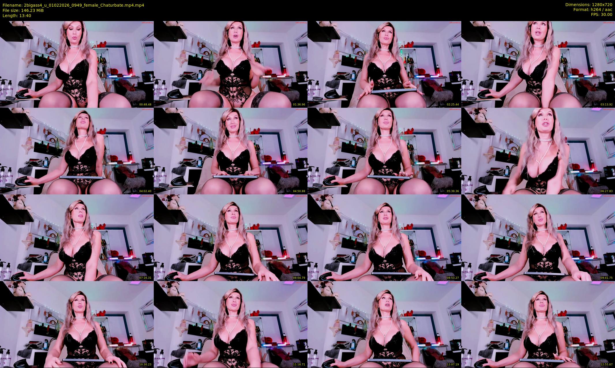 2bigass4_u — 14 minute Chaturbate female cam show recording, 720p, Feb 1, 2026