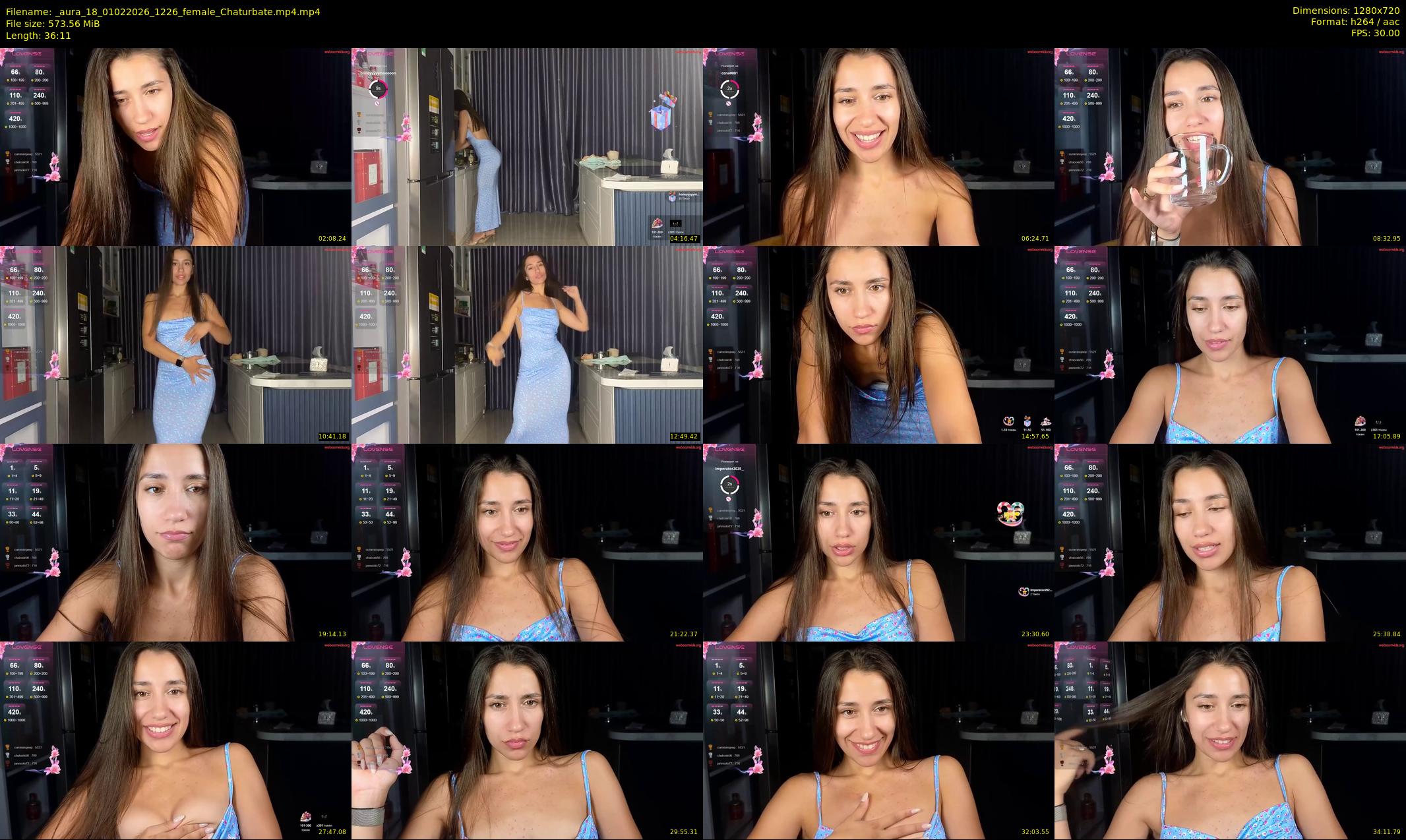 _aura_18 — 37 minute Chaturbate couple cam show recording, 720p, Feb 1, 2026