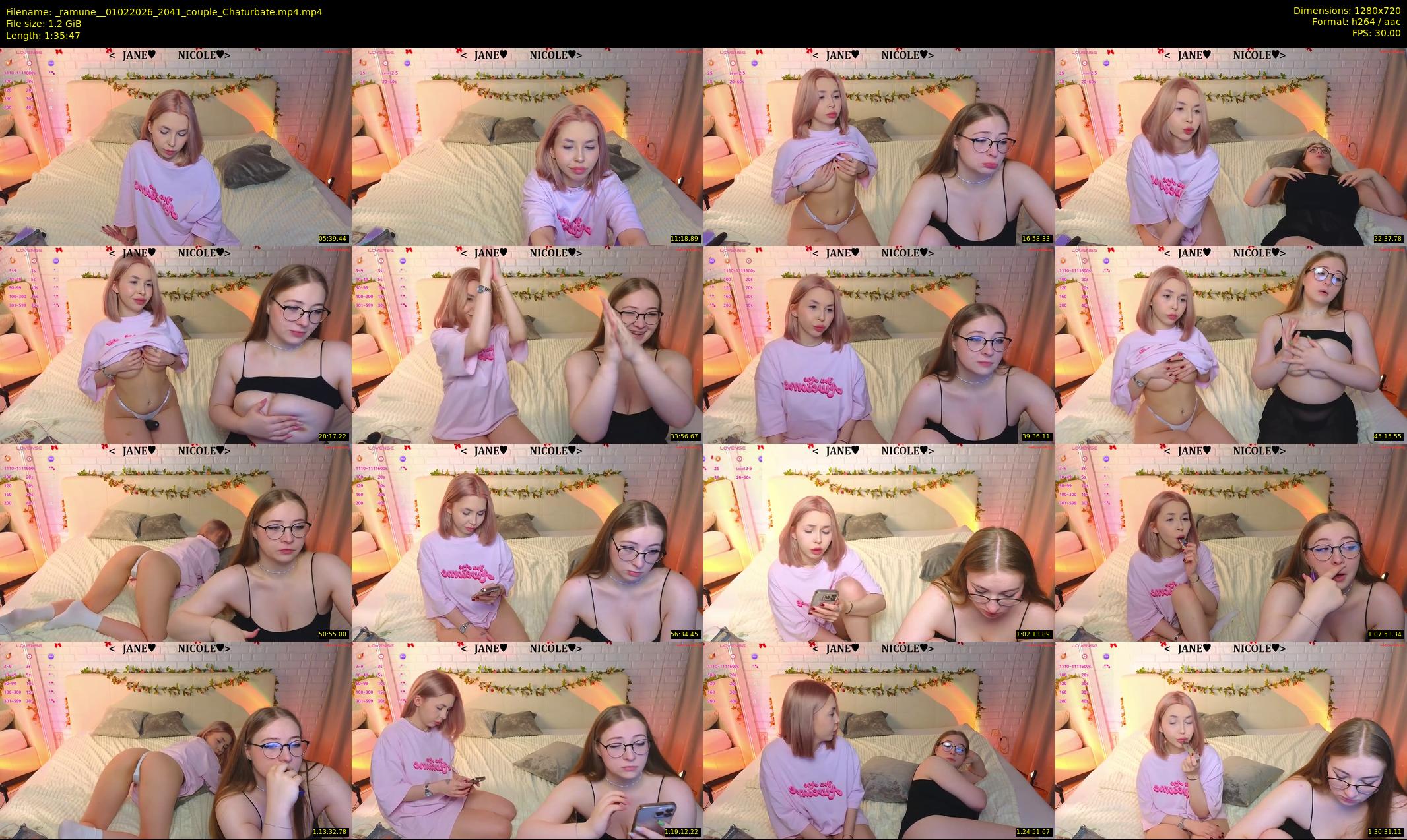 _ramune_ — 96 minute Chaturbate couple cam show recording, 720p, Feb 1, 2026