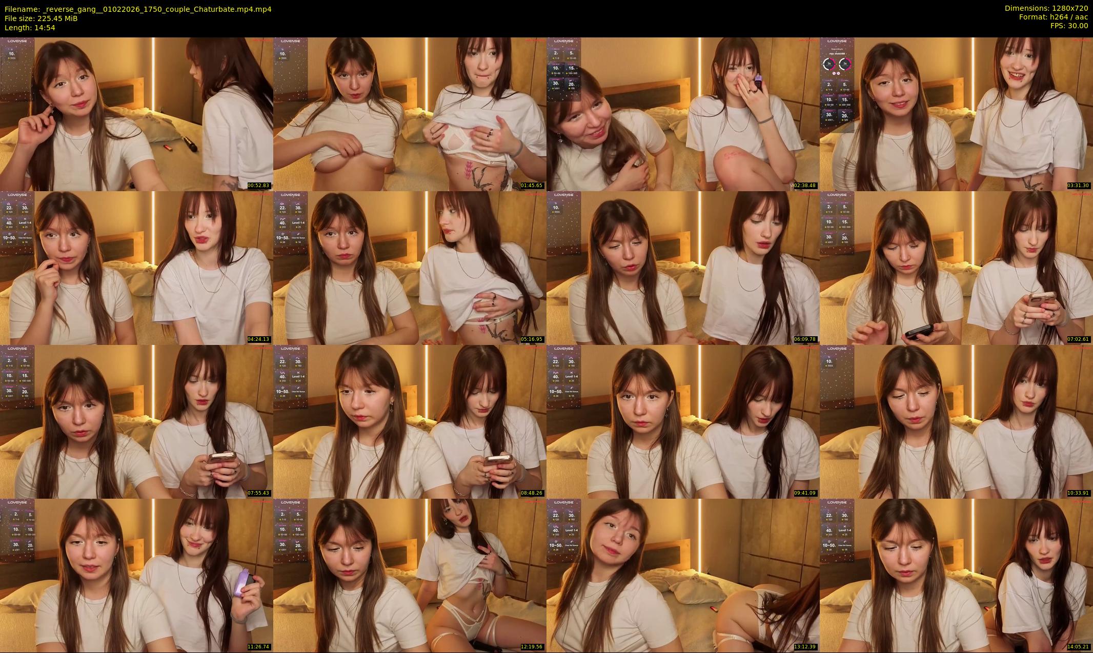 _reverse_gang_ — 15 minute Chaturbate couple cam show recording, 720p, Feb 1, 2026