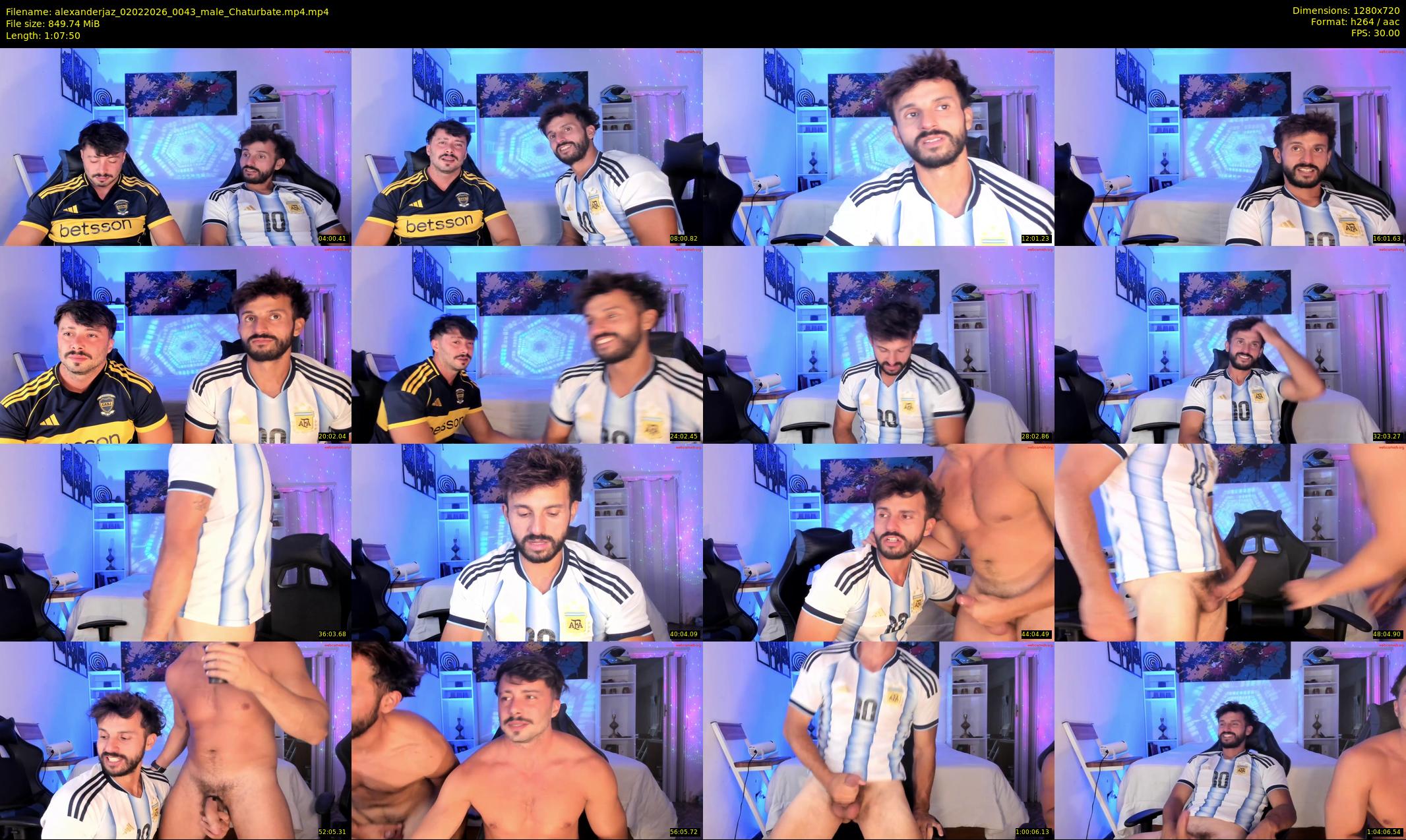alexanderjaz — 68 minute Chaturbate male cam show recording, 720p, Feb 2, 2026