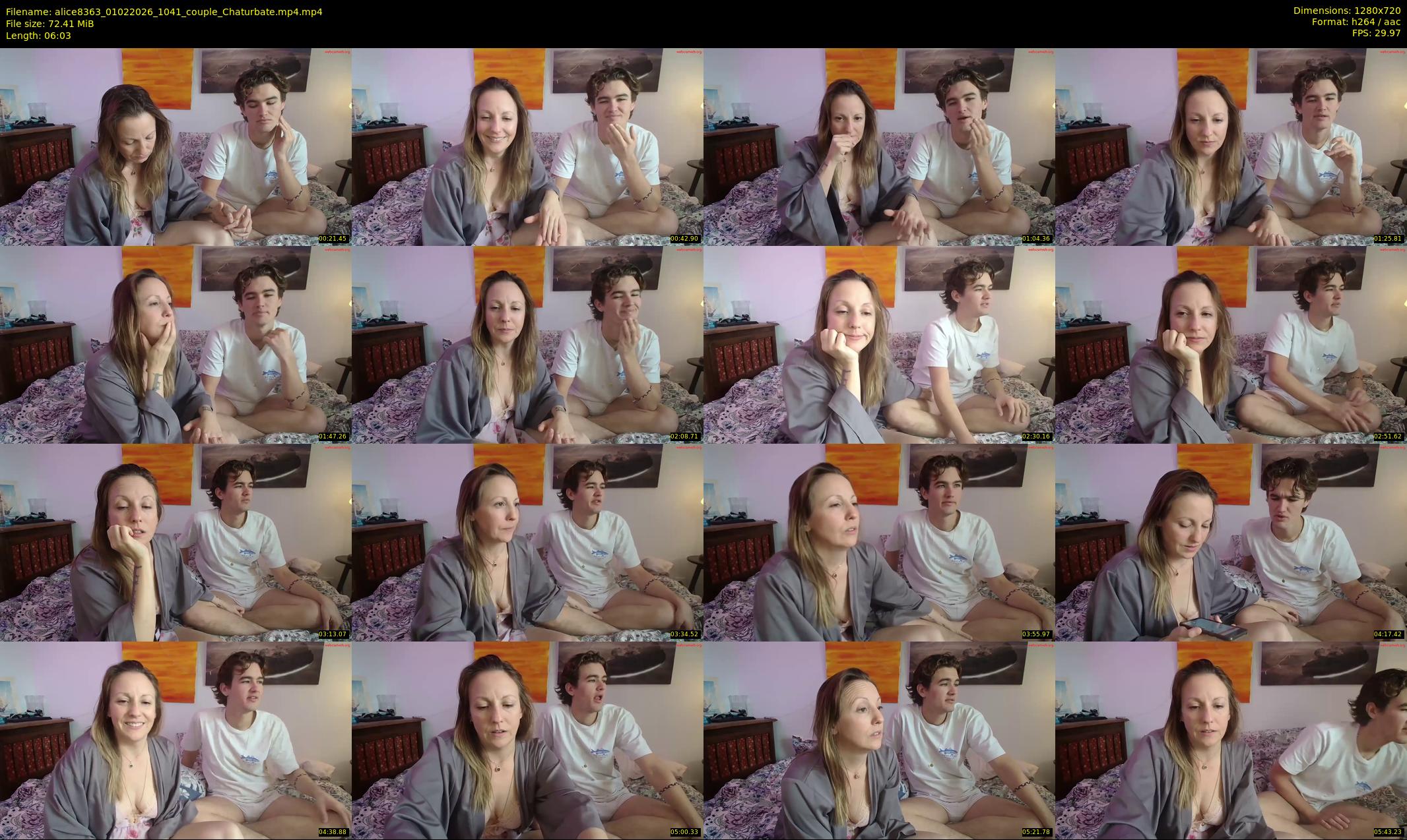alice8363 — 7 minute Chaturbate female cam show recording, 720p, Feb 1, 2026
